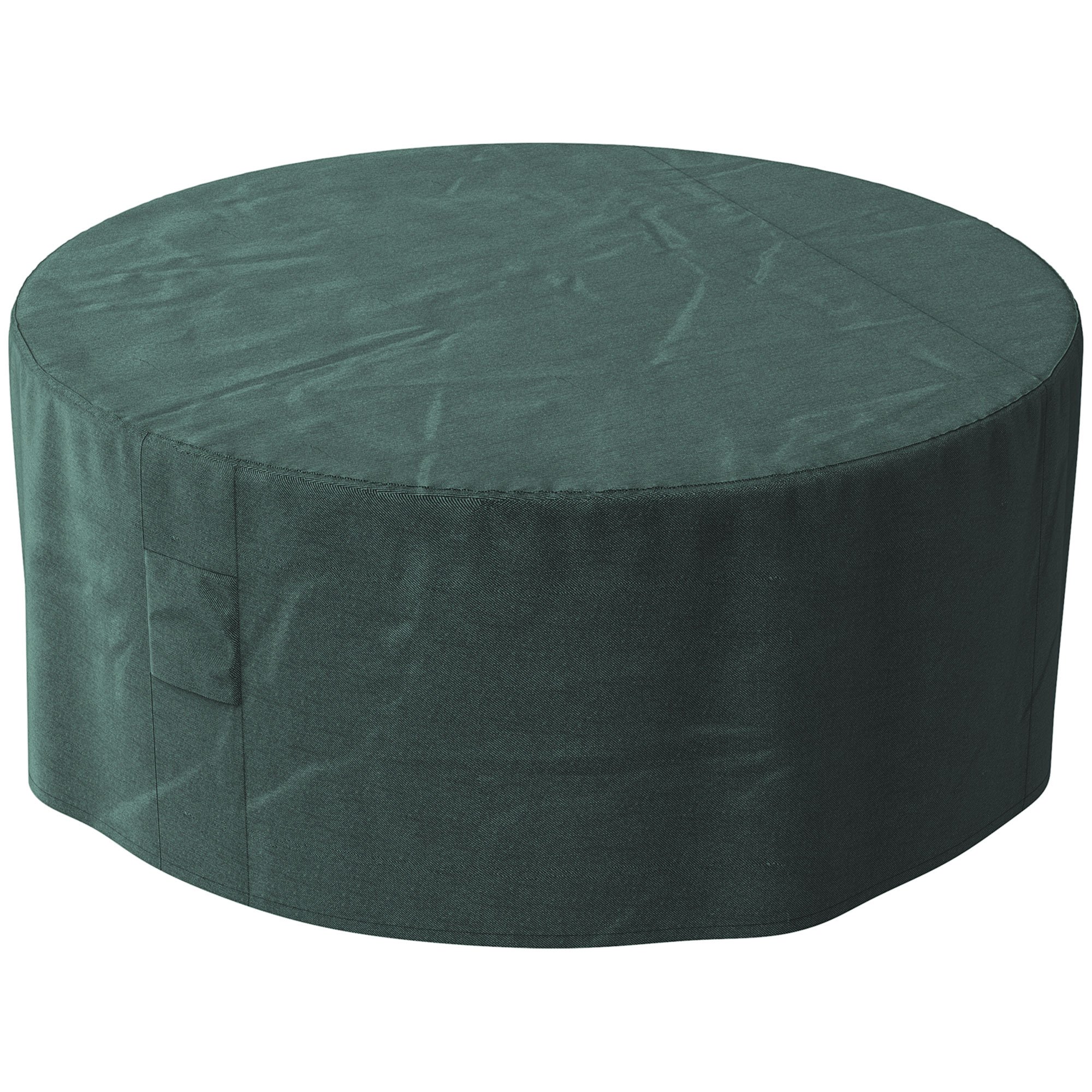 Outsunny Oxford Waterproof Round Furniture Set Cover – Green