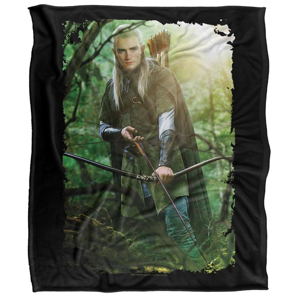 The Lord Of The Rings Legolas Blanket - 152cm x 127cm