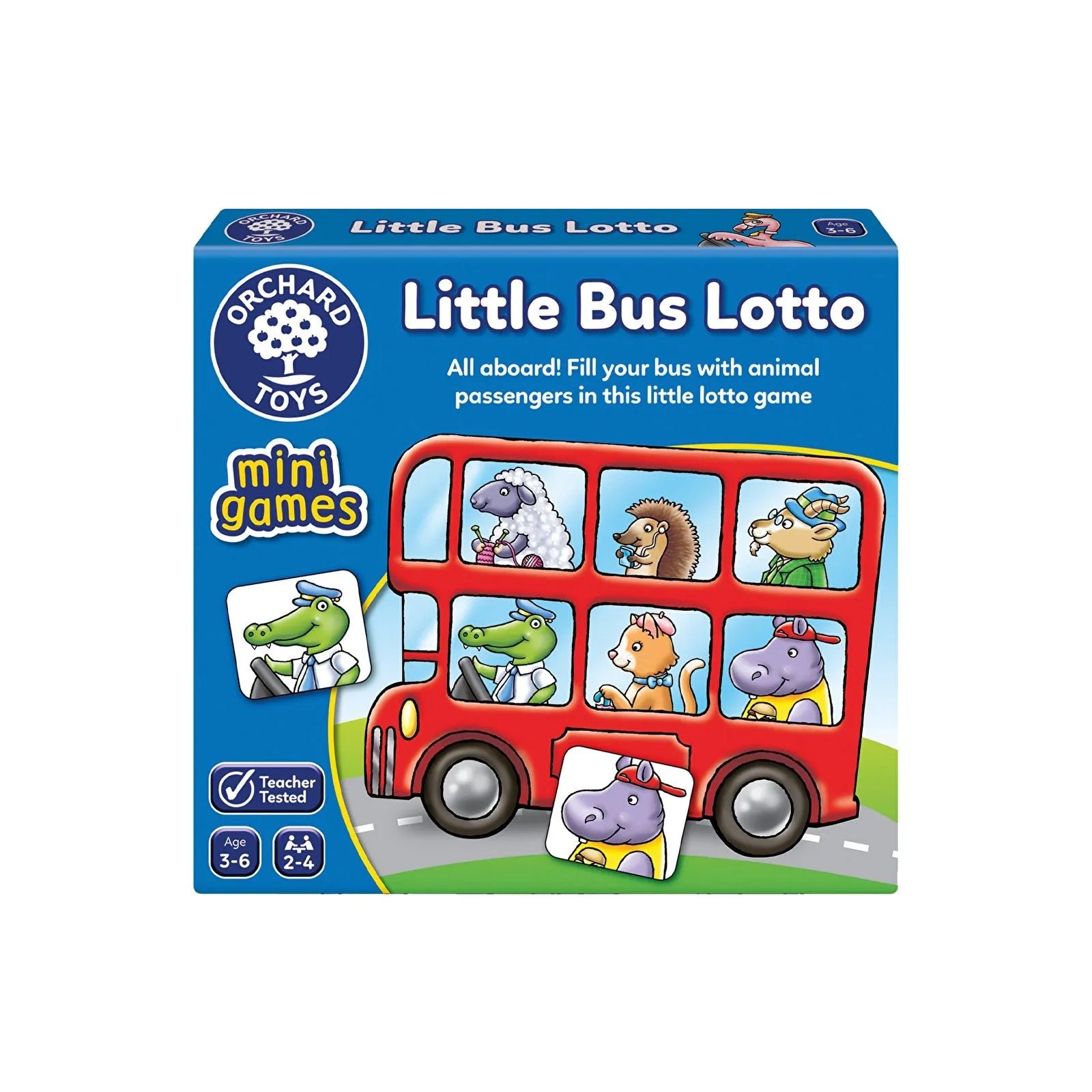 Orchard Toys Children's Board Game - Little Bus Lotto