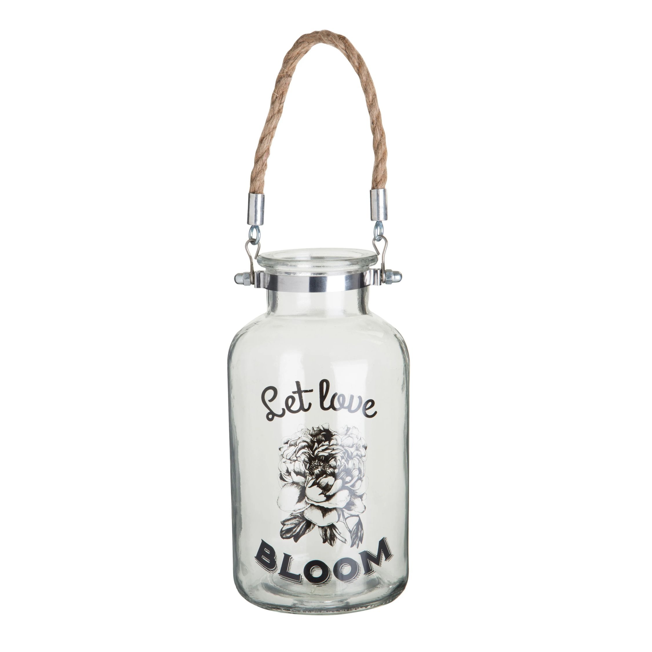 Felicity Bloom Glass Lantern