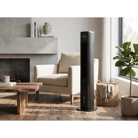 Air Pro 6L Tower Air Cooler 42" with Remote & Touch Control - Black