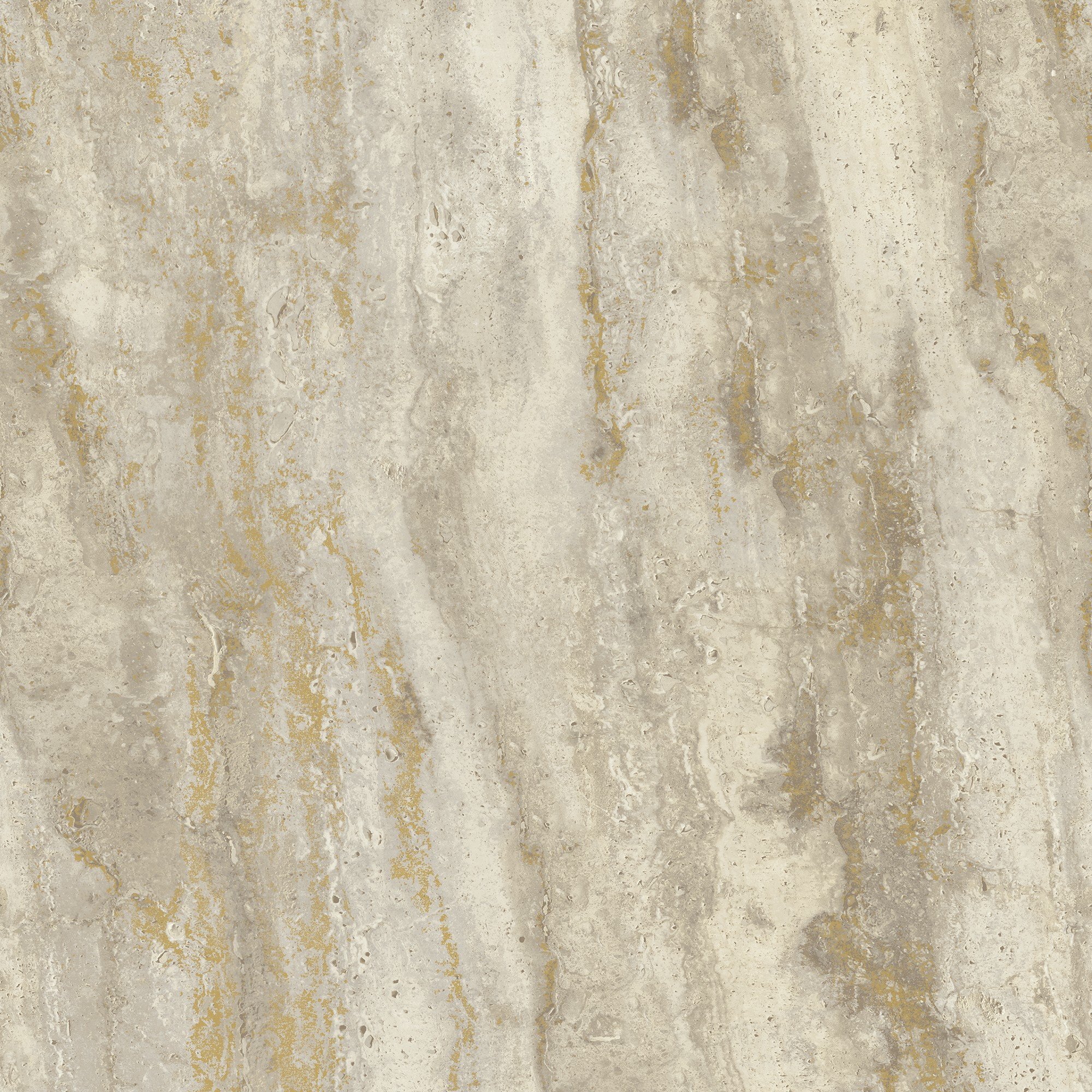 Grandeco Stone Facade Marble Textured Wallpaper - Neutral