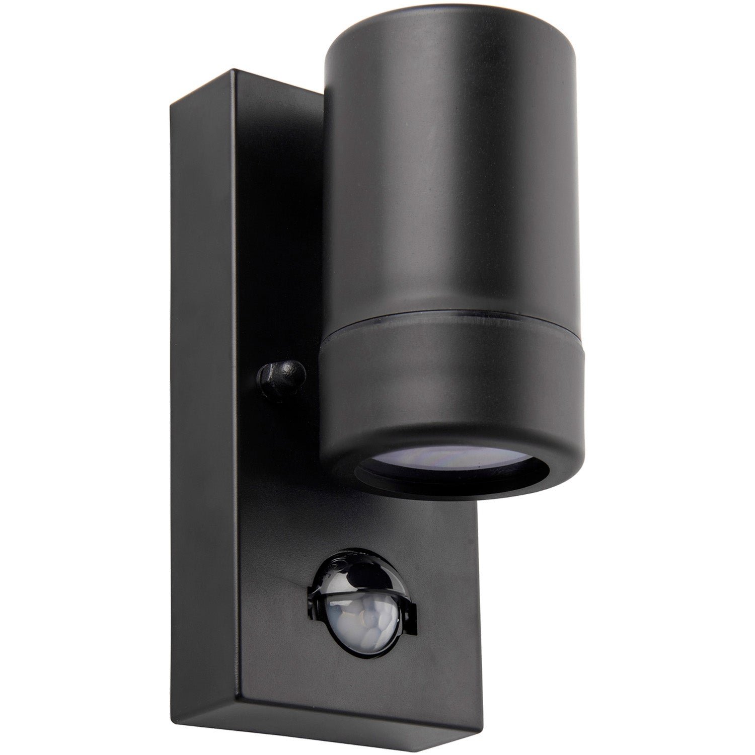Loops Direct 15.2cm High Polypropylene Wall Light - Matt Black
