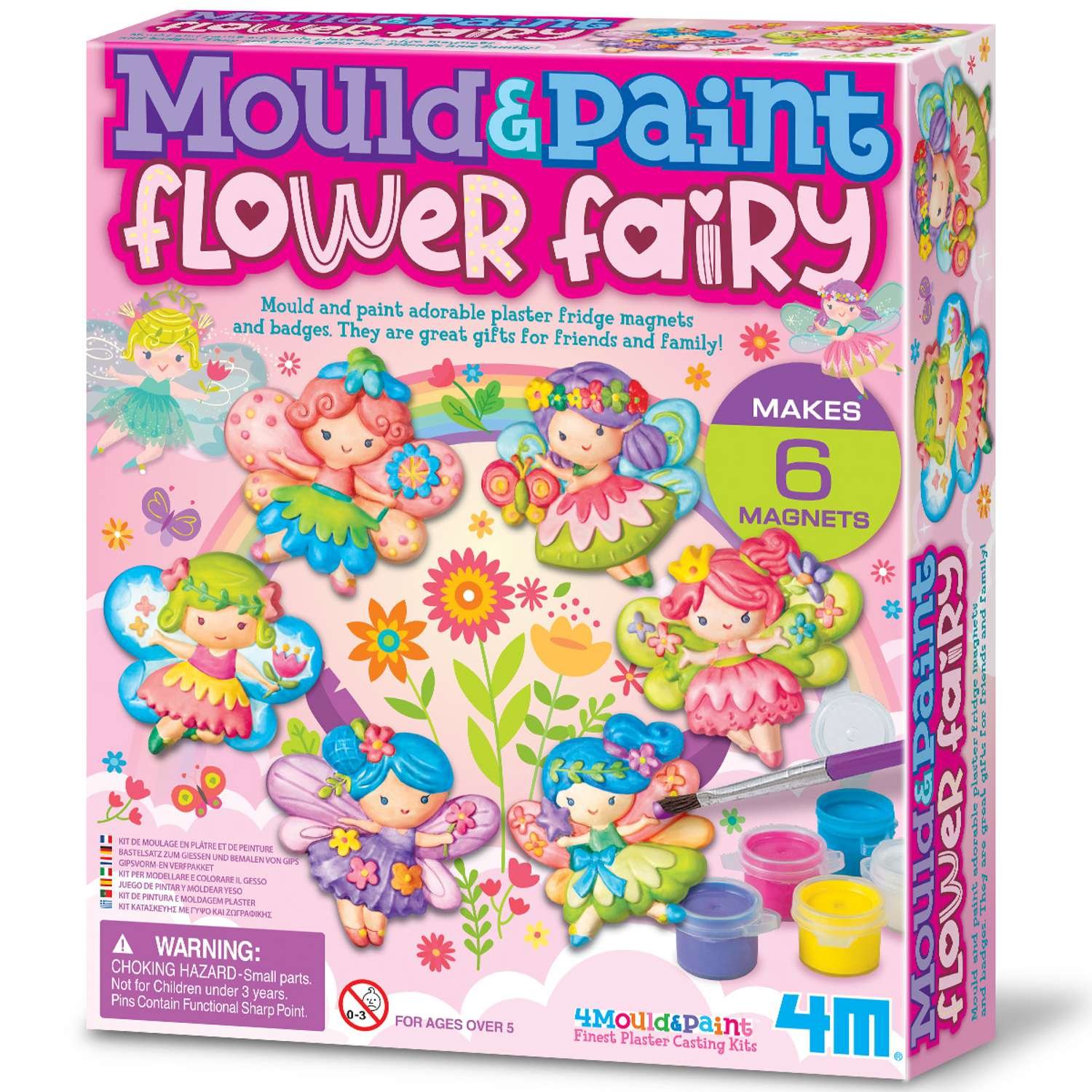 4M Mould & Paint Flower Fairy - 5 Years +