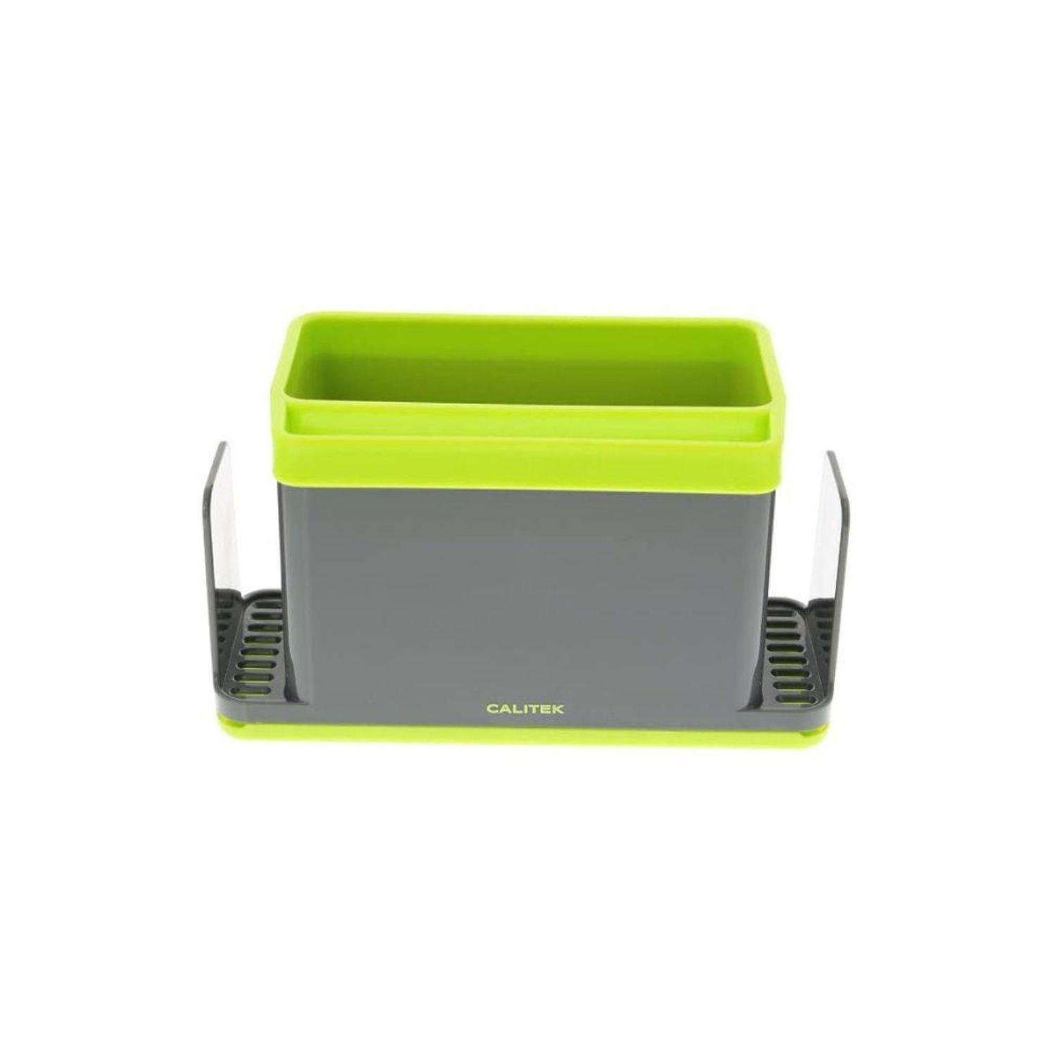 Calitek Sink Caddy Washing Up Storage Tidy - Green