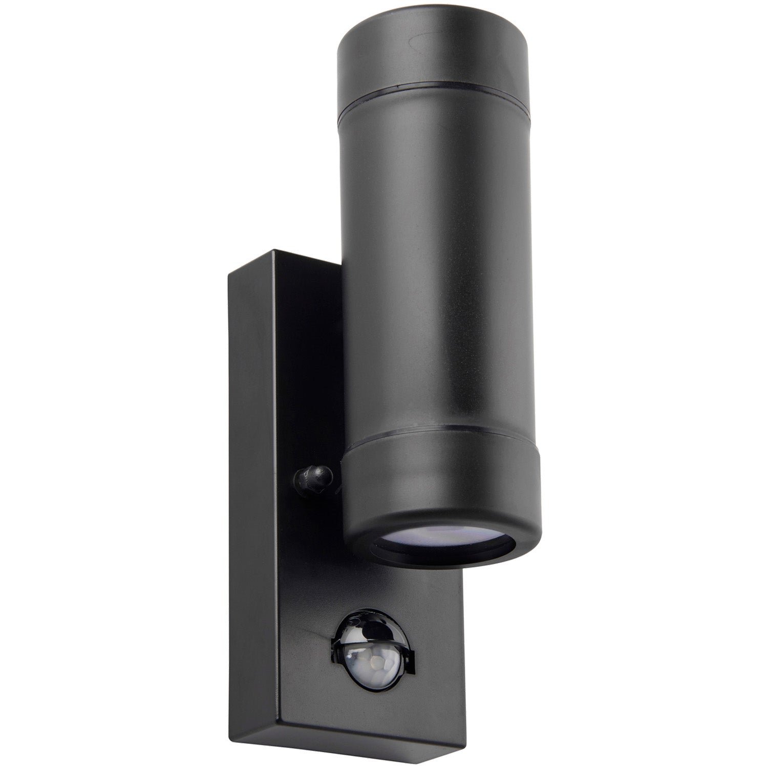 Loops Direct 21.2cm High Polypropylene Wall Light - Matt Black
