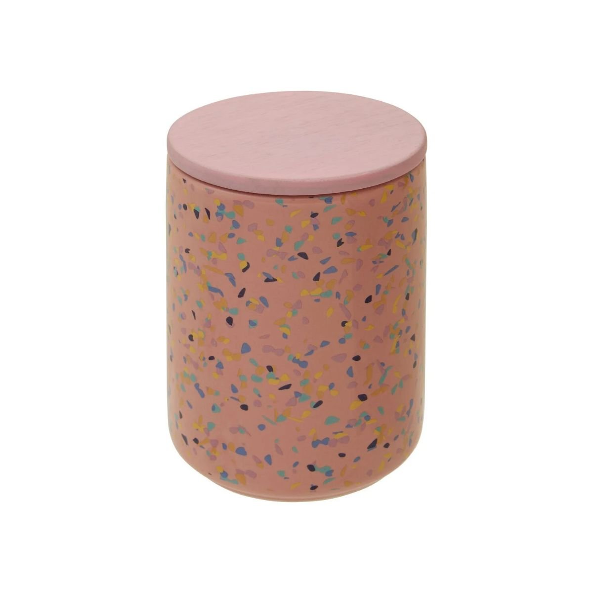 Orsina Yuki Large Terrazzo Storage Canister – Pink