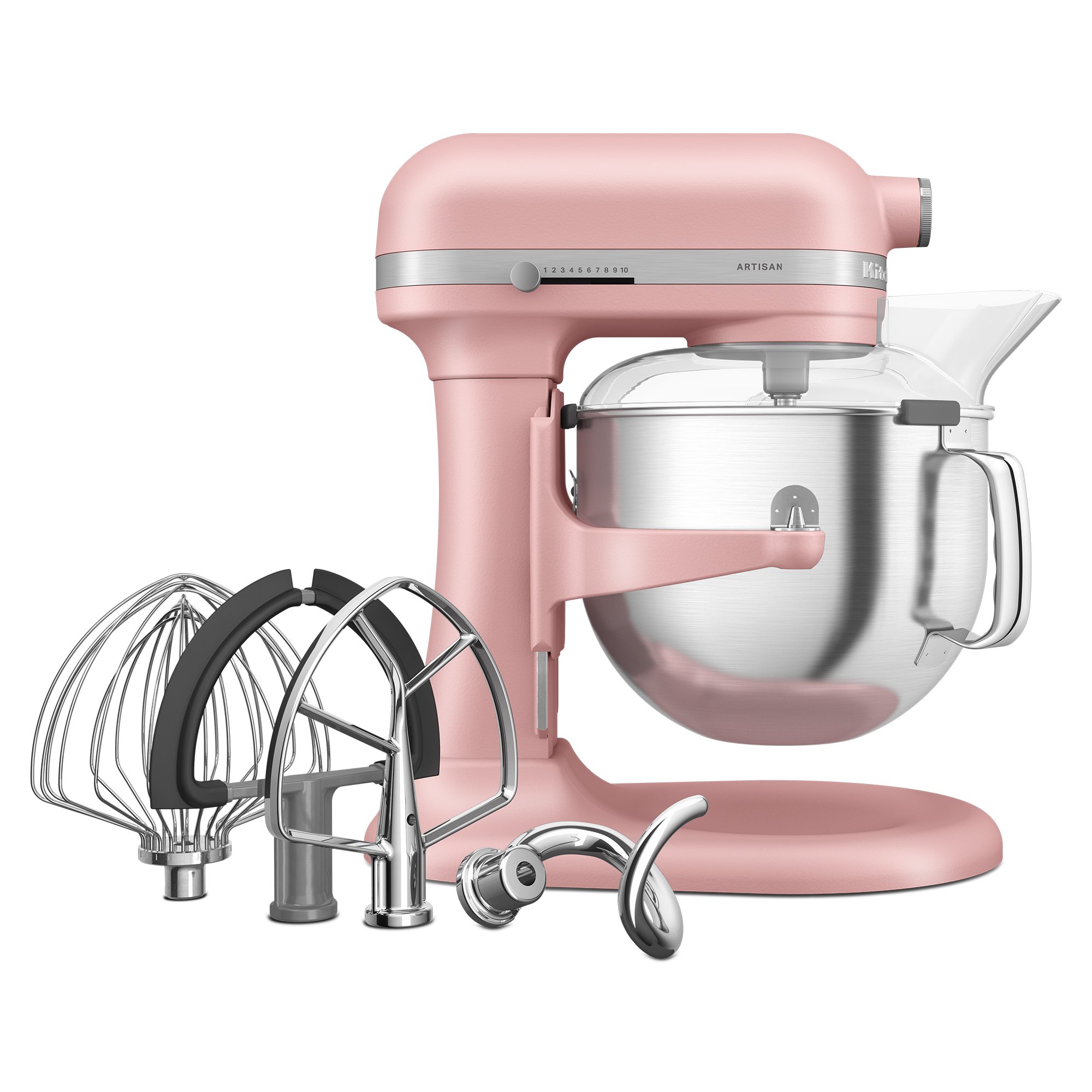 KitchenAid 6.6L Bowl-Lift Stand Mixer - Dried Rose