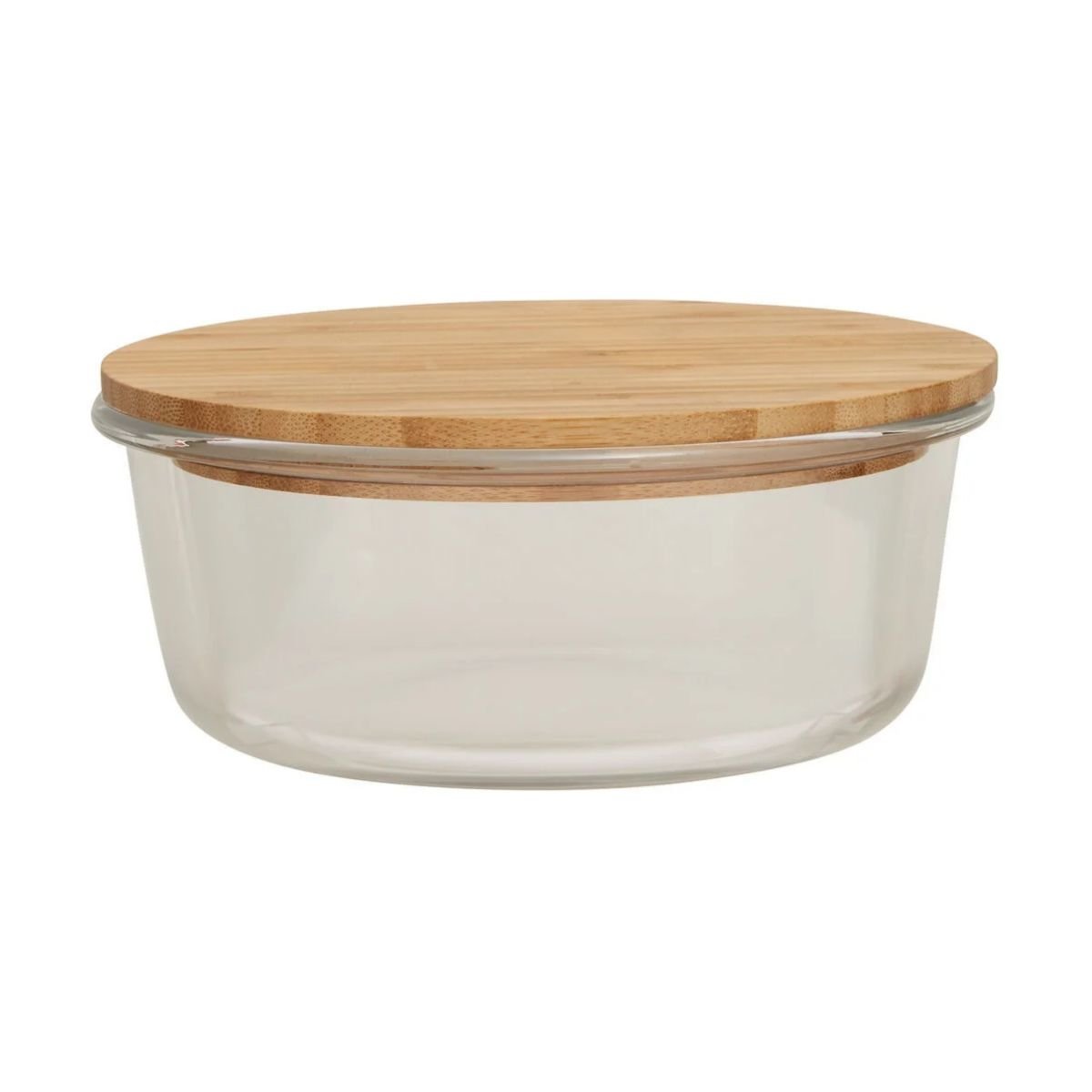 Orsina Freska 950ml Glass Container With Bamboo Lid