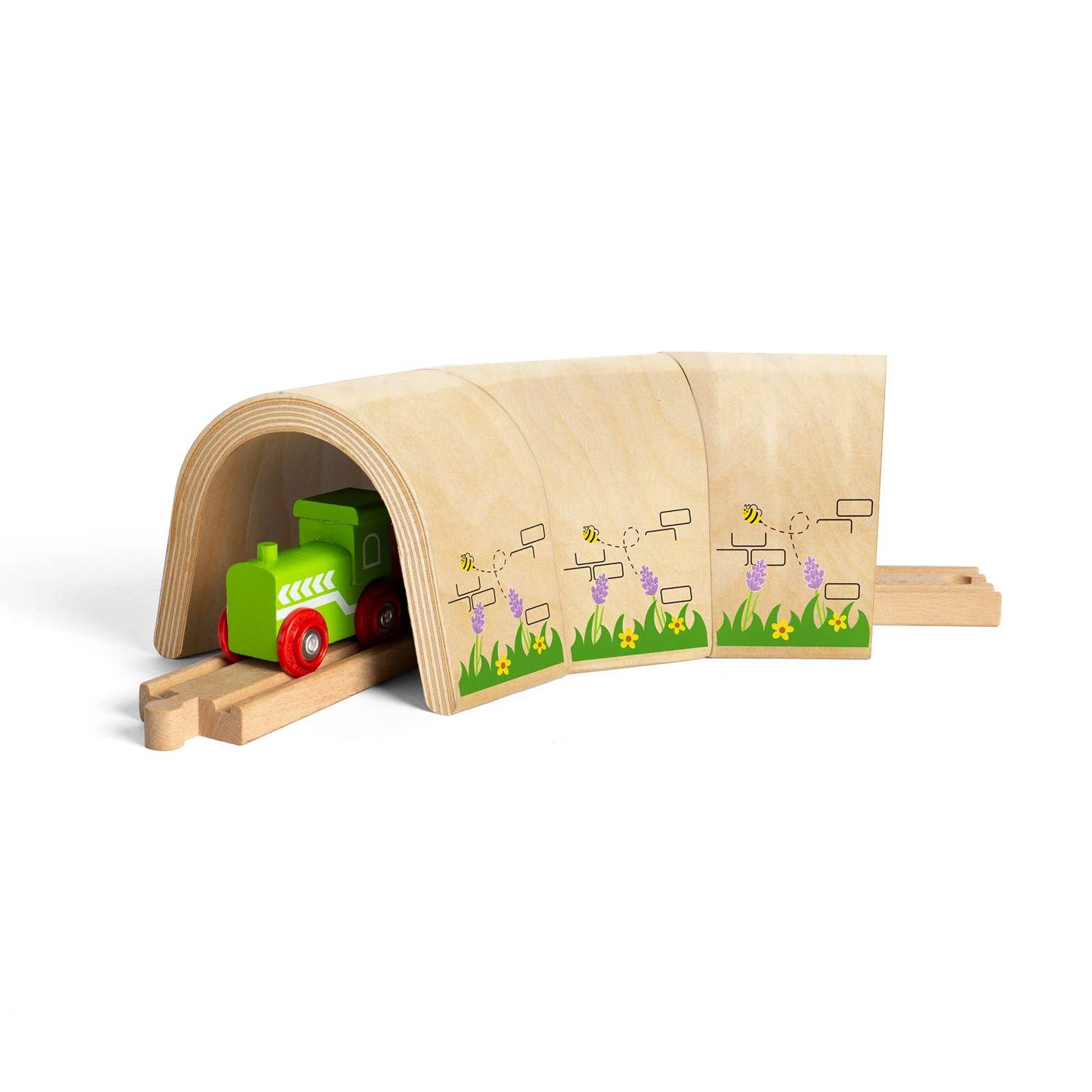 Bigjigs Rail Curve & Straight Tunnel 3 Years +