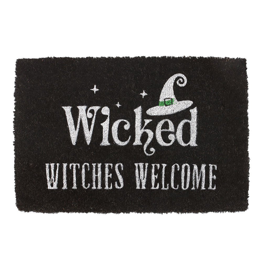 Something Different Wicked Witches Welcome Door Mat - Black