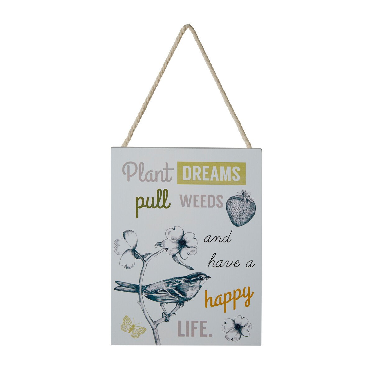 Orsina Madera Artists Garden Wall Plaque