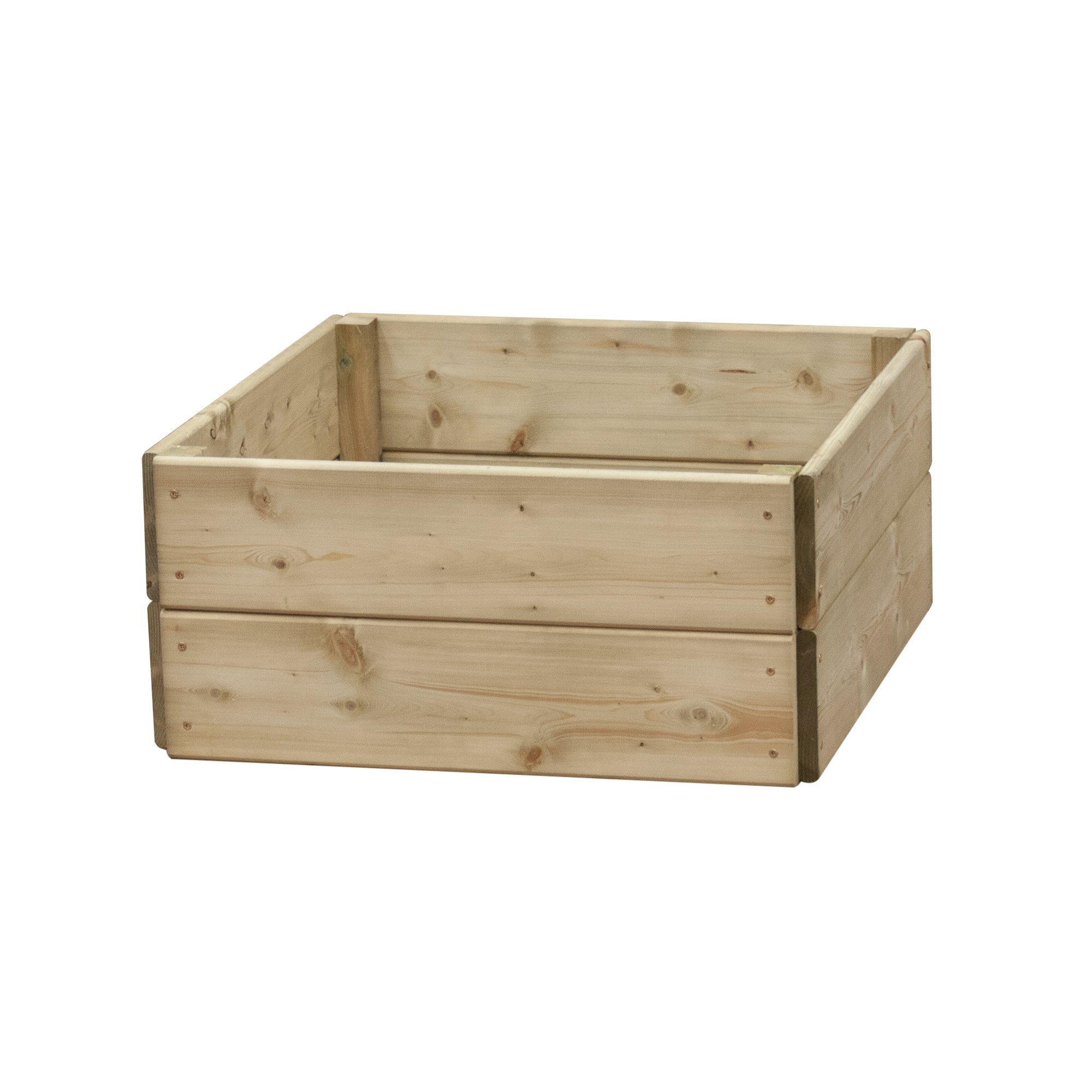 Greena Square Wooden Raised Bed 30 cm High, 60 x 60cm