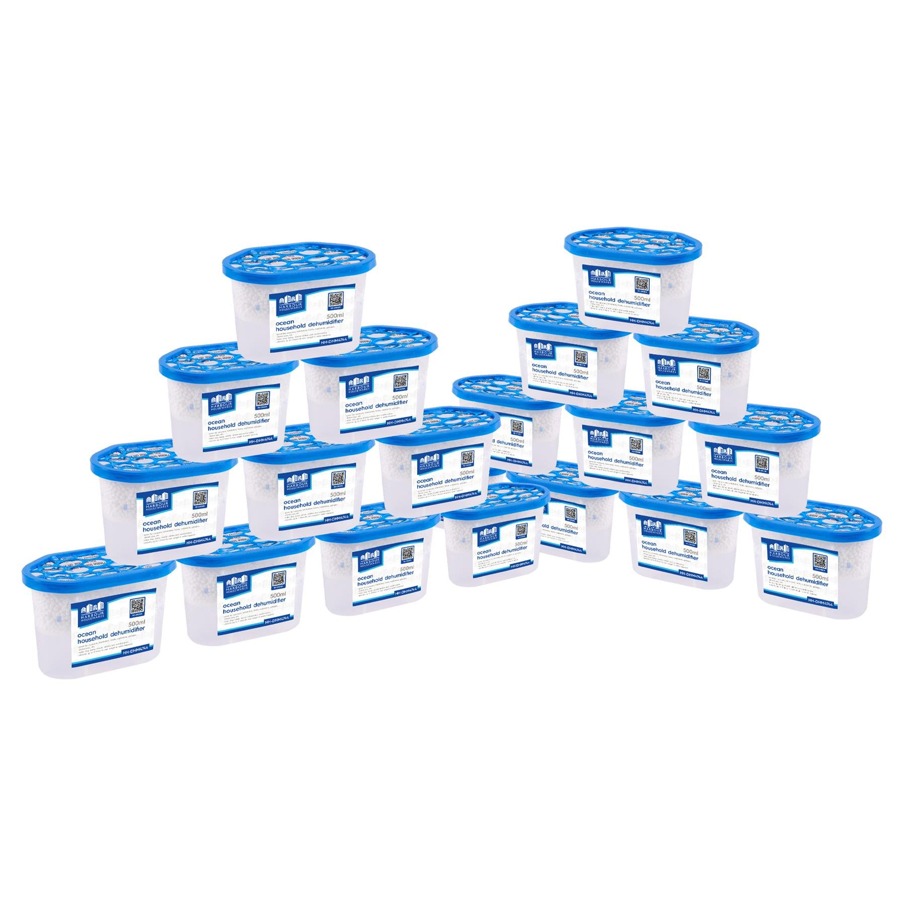 Harbour Housewares Interior Dehumidifiers - Ocean - Pack of 20 - 500ml