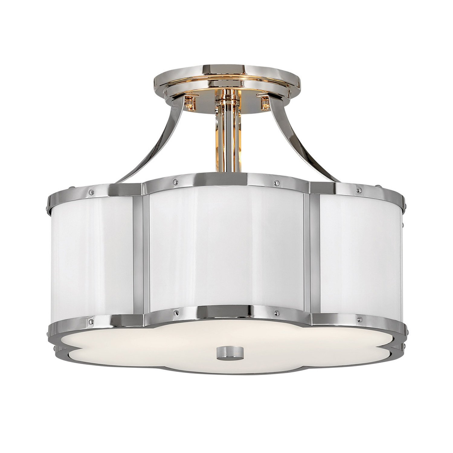 Elstead Hinkley Ceiling Light - Polished Nickel