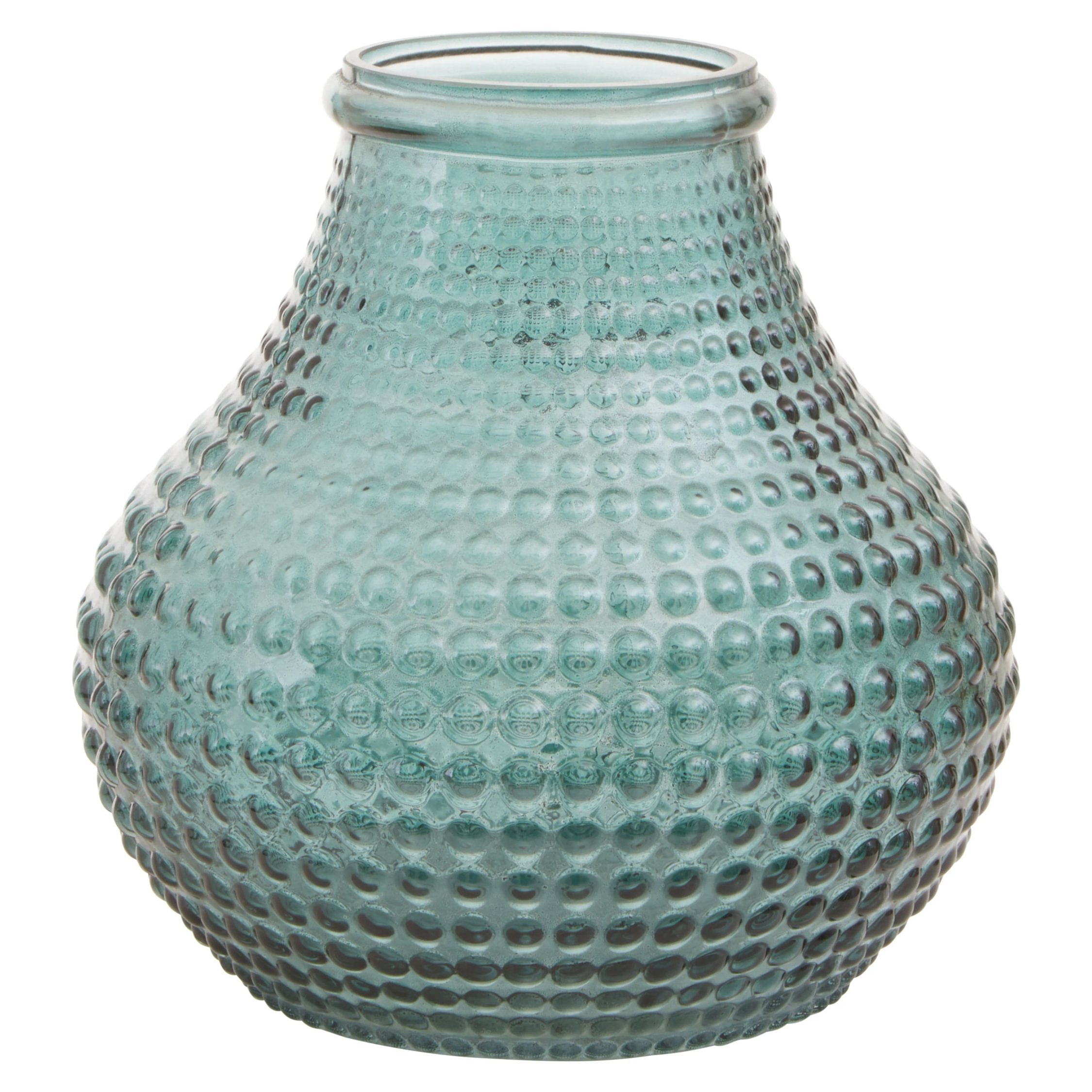 Orsina Bolla Large Glass Vase - Green