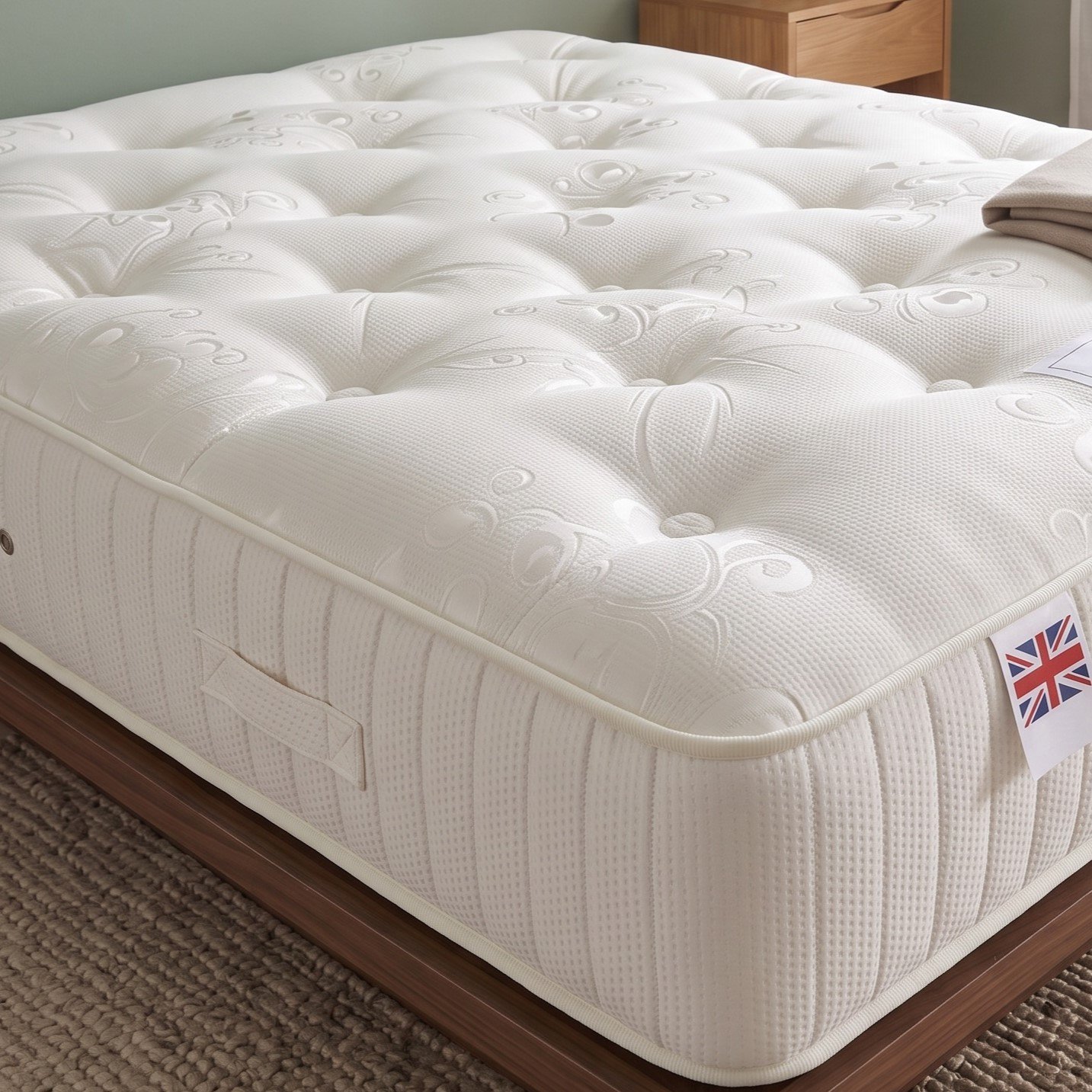 Somnior Two Sided Medium Firm Pocket Spring Tufted Mattress - King