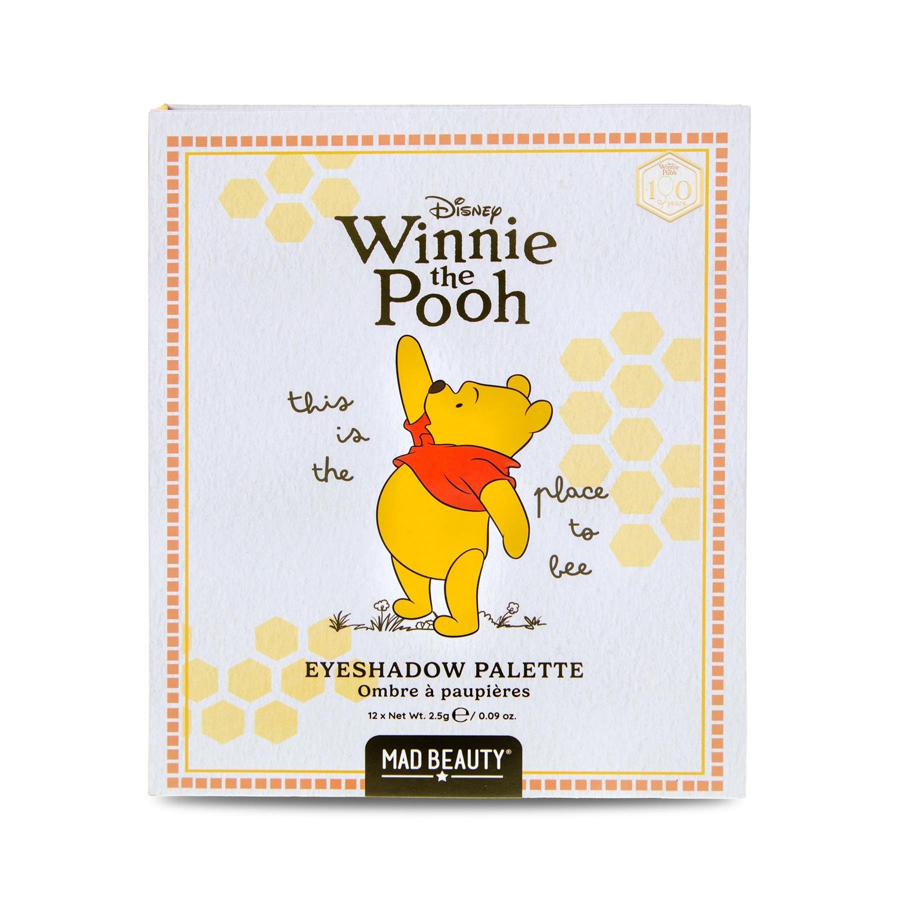 Mad Beauty Disney Winnie The Pooh 100 Years Storybook Eyeshadow Palette