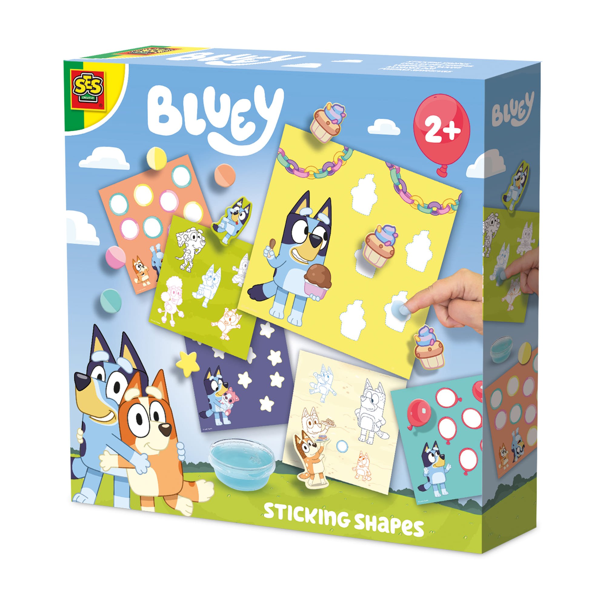 SES Creative Bluey Sticking Shapes Craft Activity Set