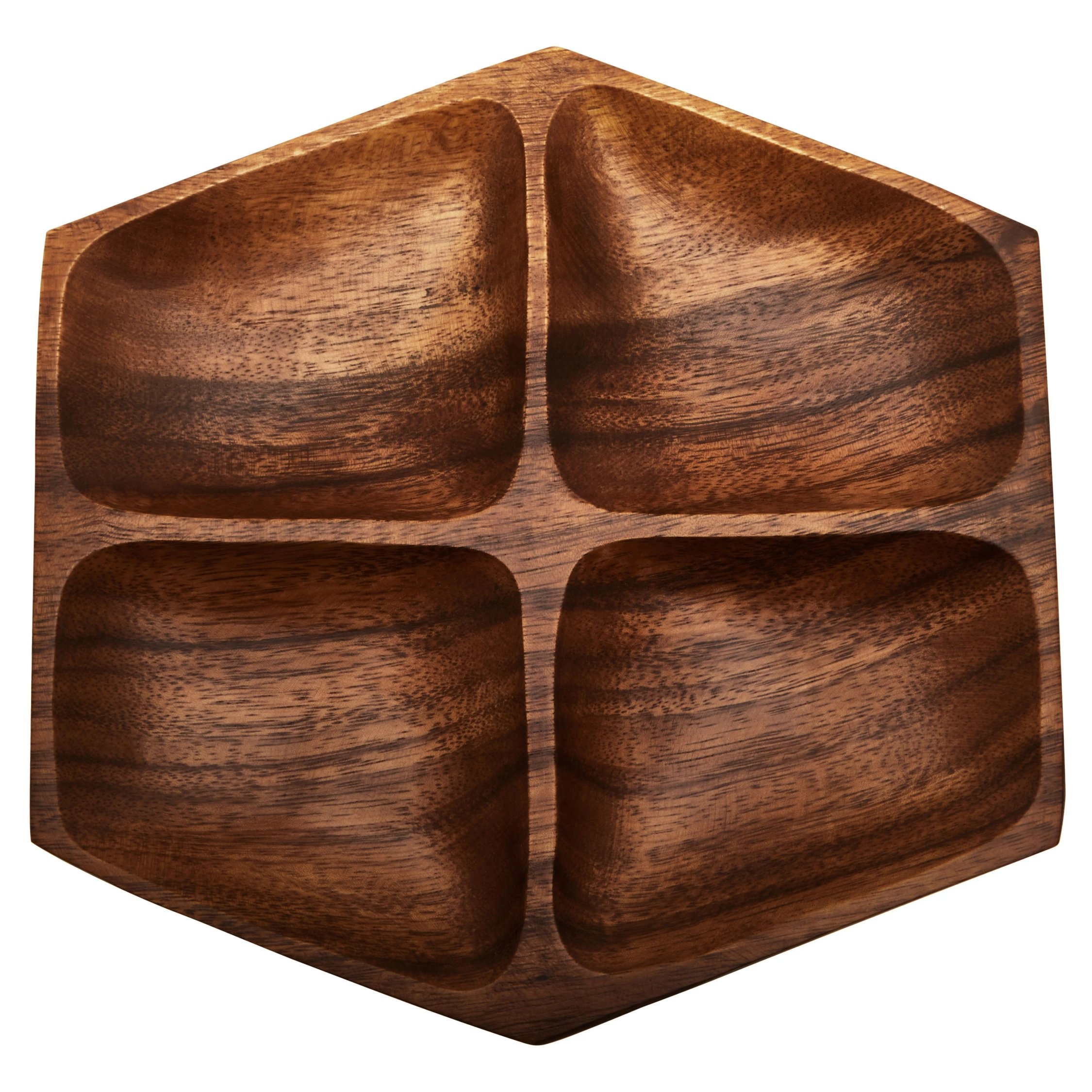 Orsina Kora Acacia Large Four Section Serving Dish