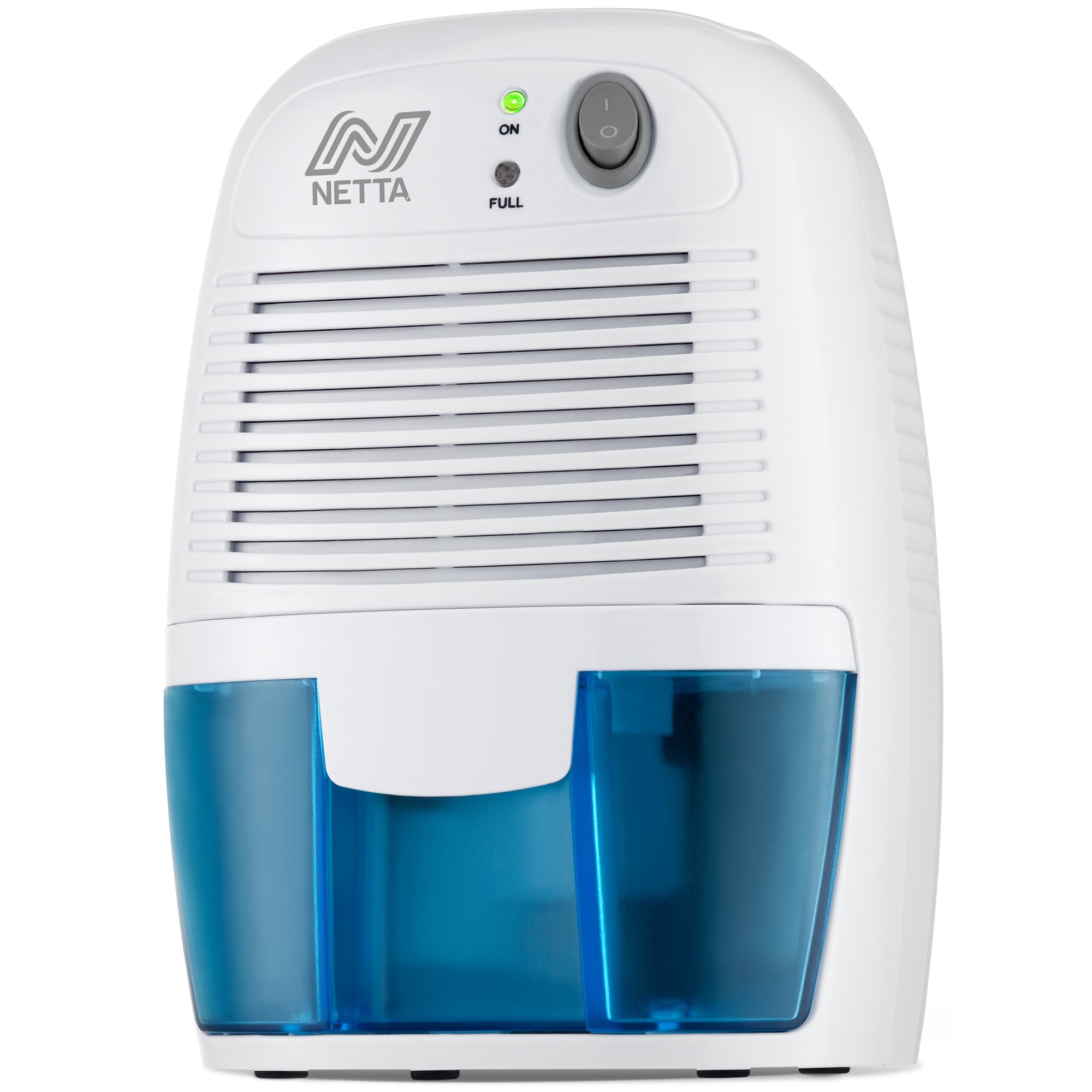 NETTA 500ml Mini Dehumidifier for Damp and Moisture Control - Blue