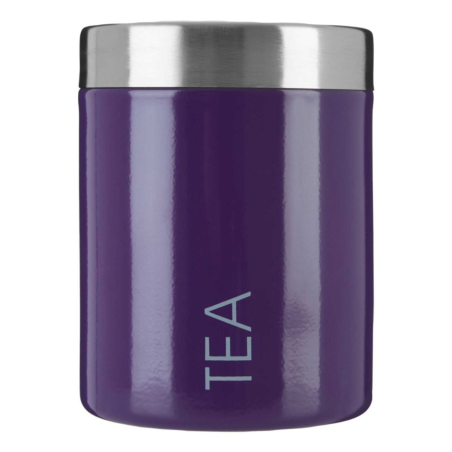 Orsina Liberty Enamel Tea Canister – Purple