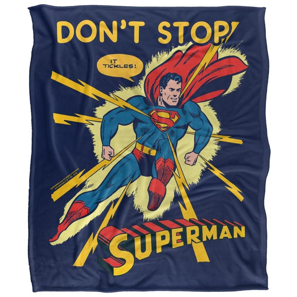 Superman It Tickles Blanket - 152cm x 127cm