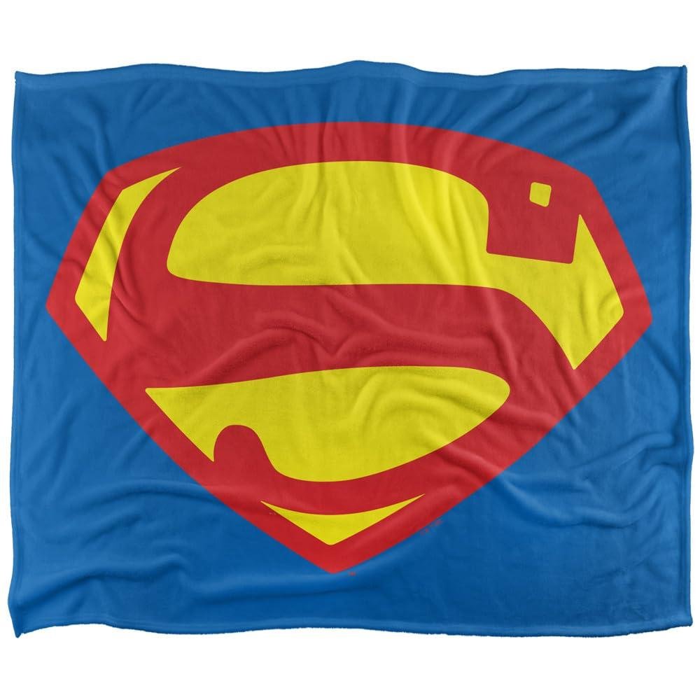 Superman 1948 Shield Blanket - 147cm x 91cm