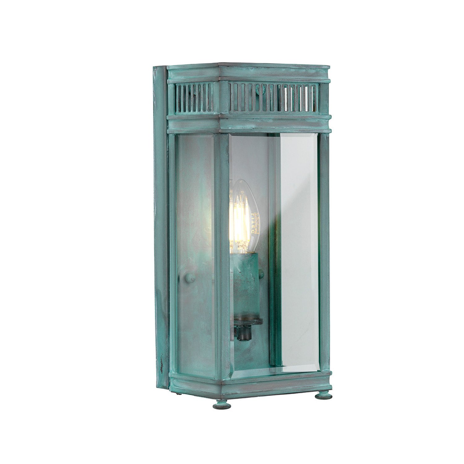 Elstead Holborn Wall Light - Verdigris