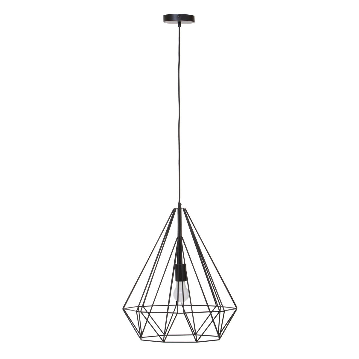Orsina Wyra Conical Pendant light - Black
