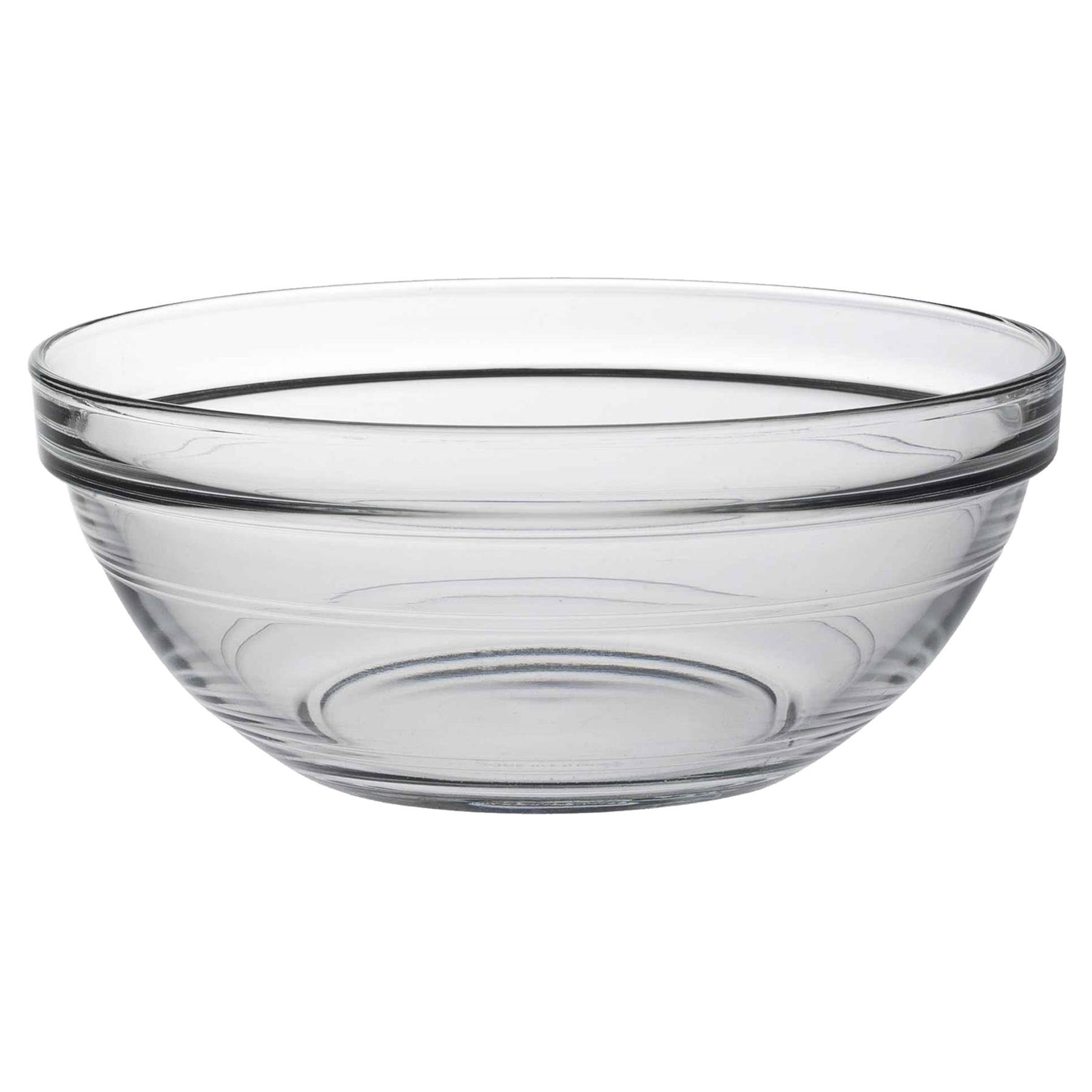 Duralex Lys Stacking 17cm Glass Cooking Food Bowl