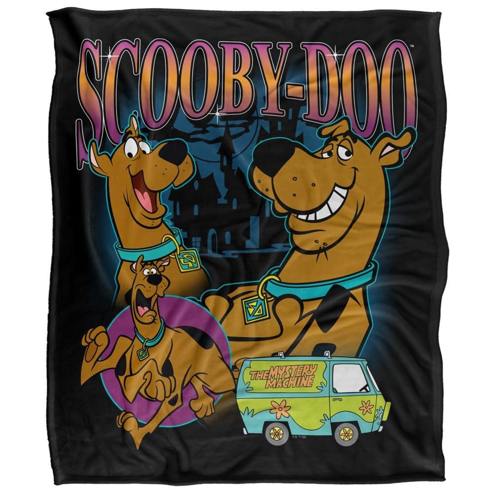Scooby Doo Bootleg Soft Touch Blanket - 152cm x 127cm