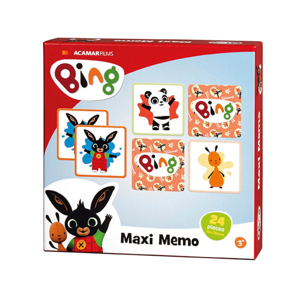Totum Bing Bunny Maxi Memo Pairs Match Up Memory Game Childrens Toy