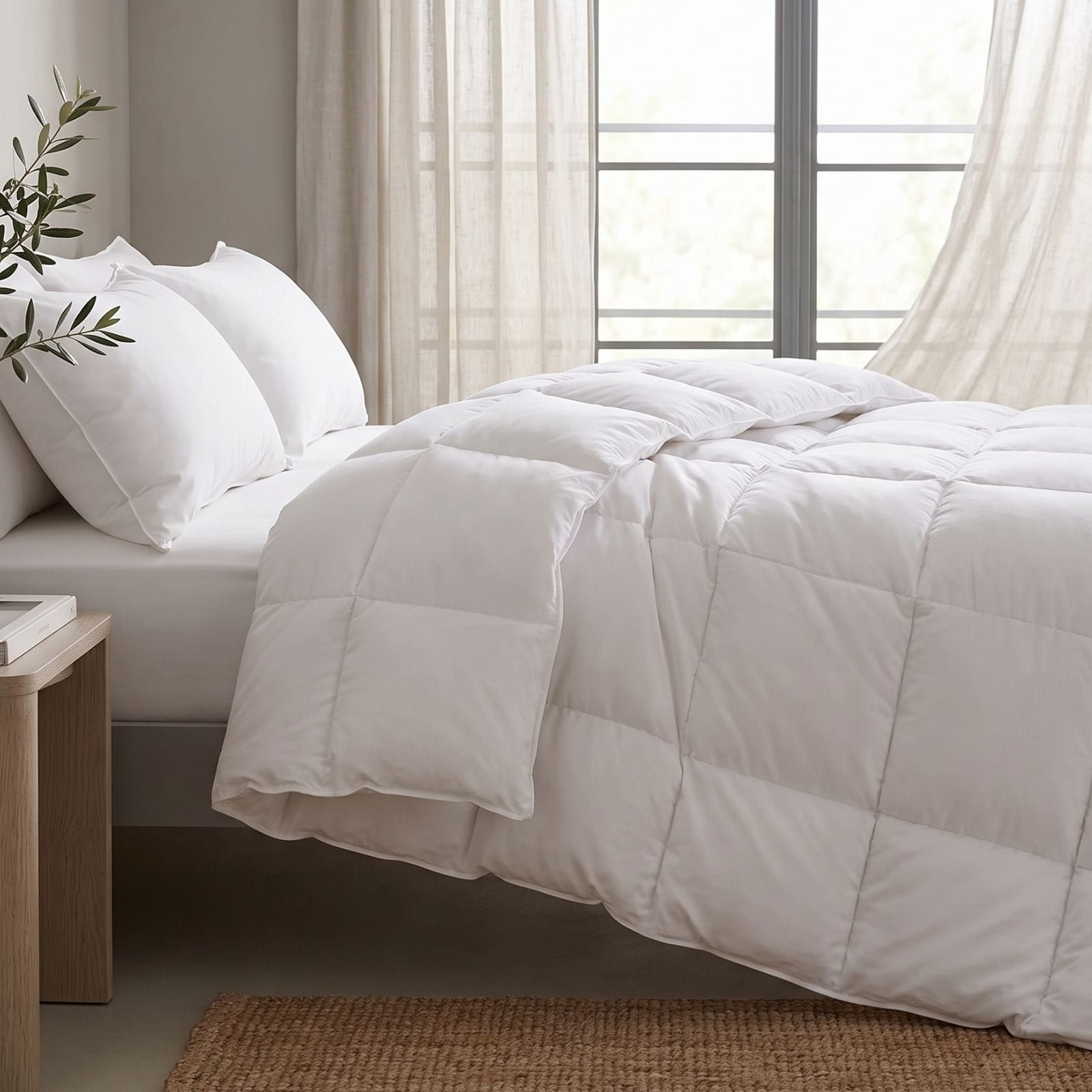 Homescapes Premium 70% Goose Down 10.5 Tog Duvet - Super King