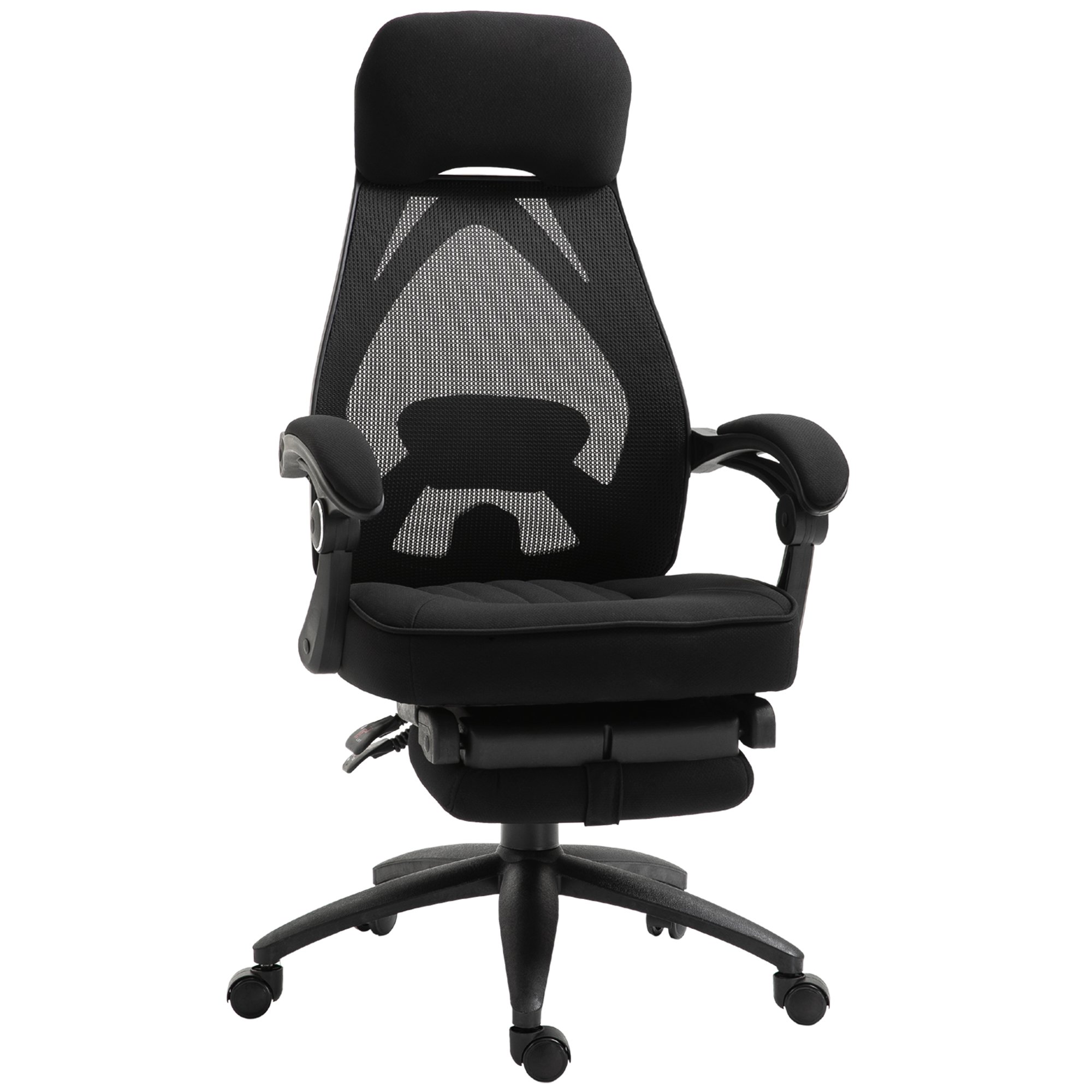 Vinsetto High Back Swivel Office Desk Chair - Black