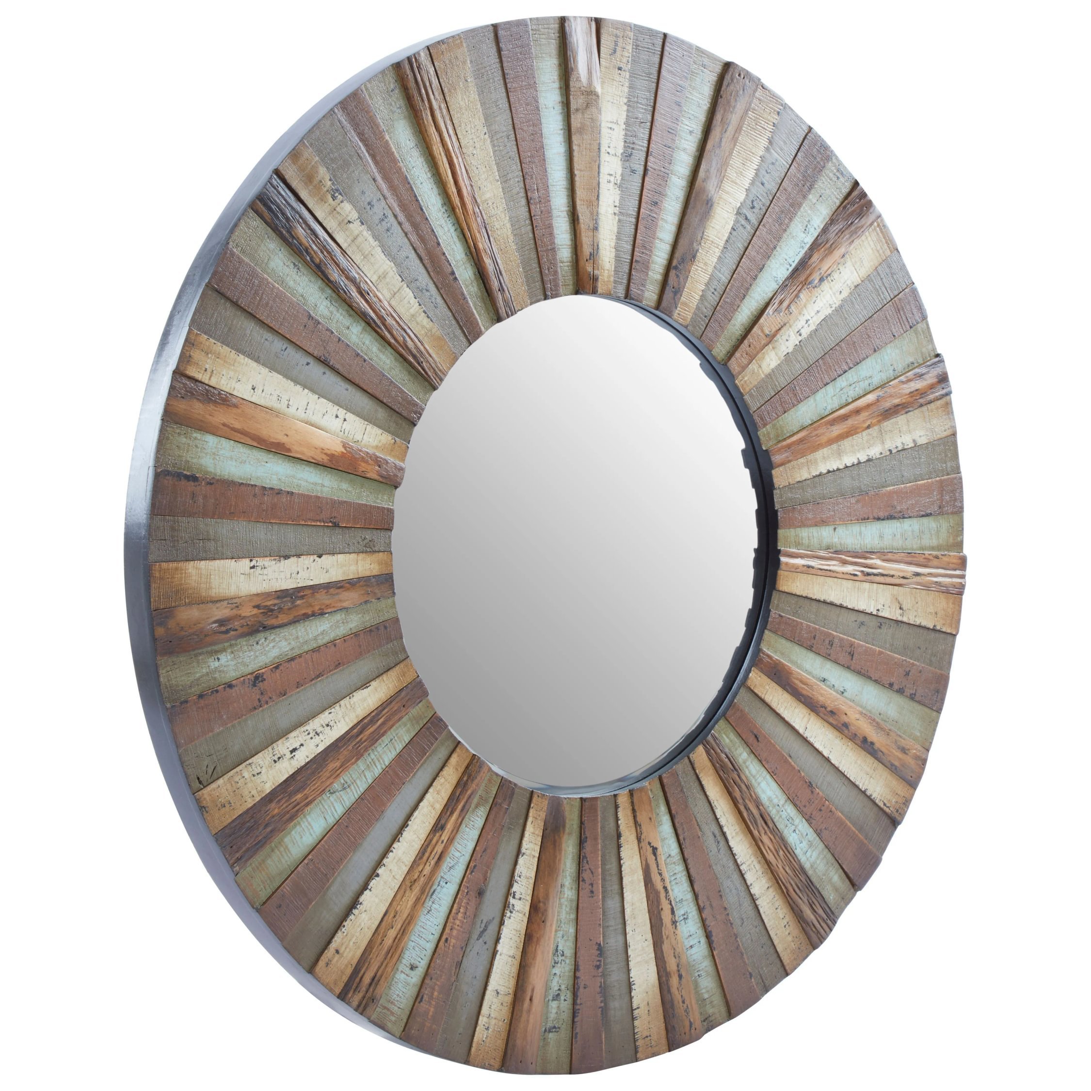 Orsina Eternal Wooden Round Wall Mirror – Assorted