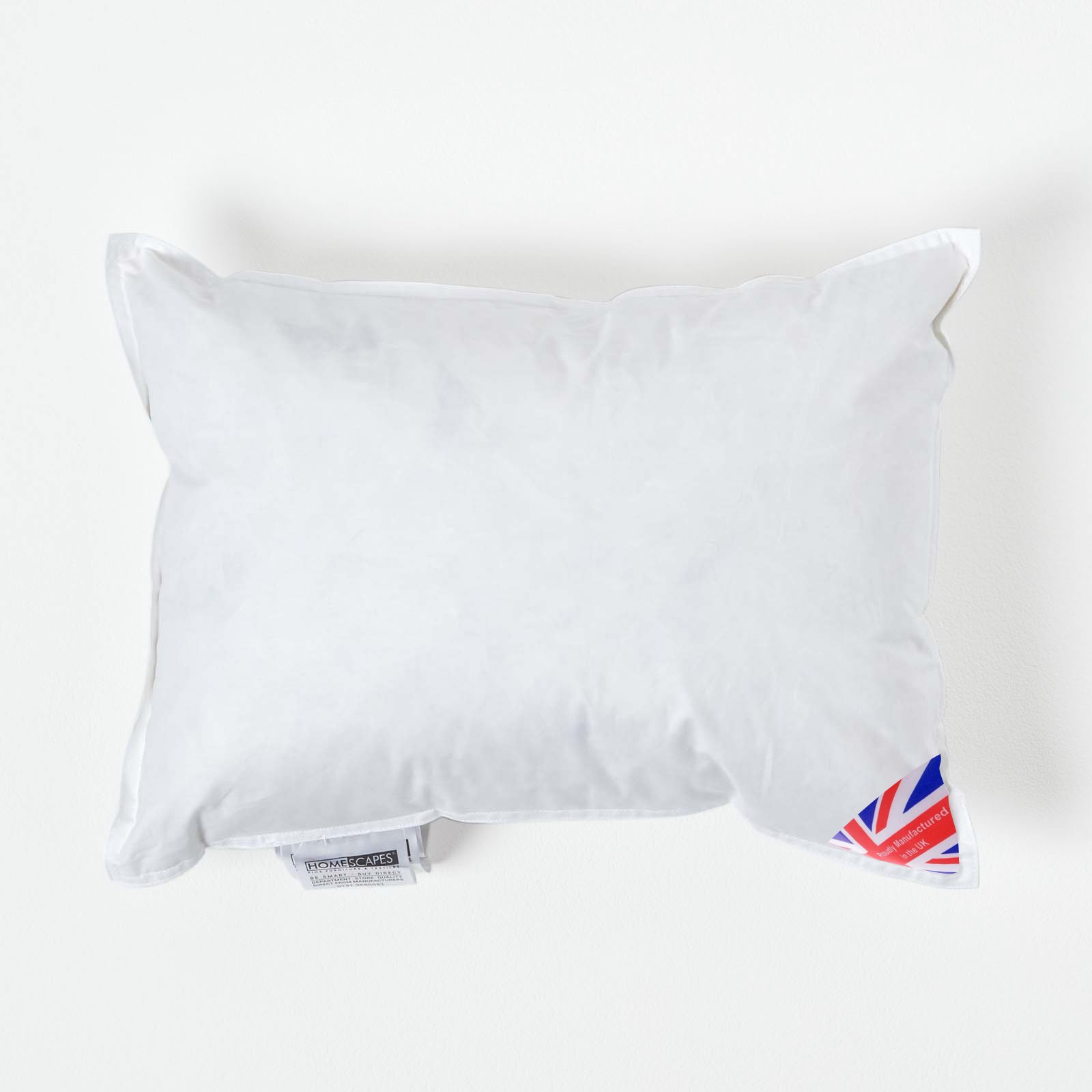 Homescapes Duck Feather Cushion Pad Insert -  40 x 30 cm