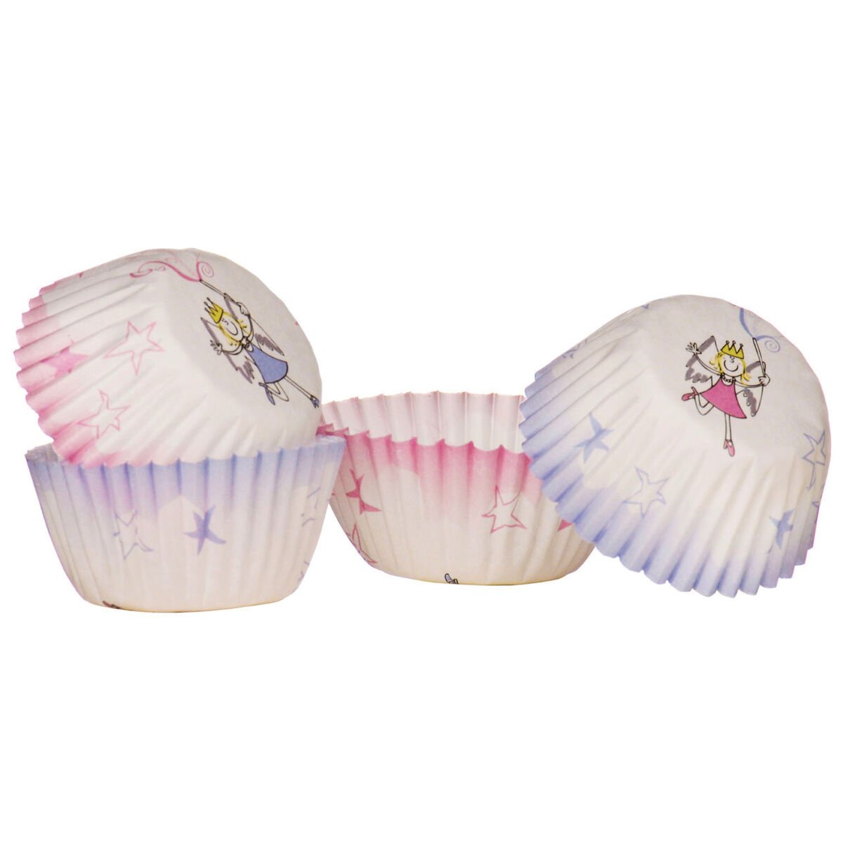 Orsina Diva Fairy 100 Piece Mini Cupcake Cases - Assorted