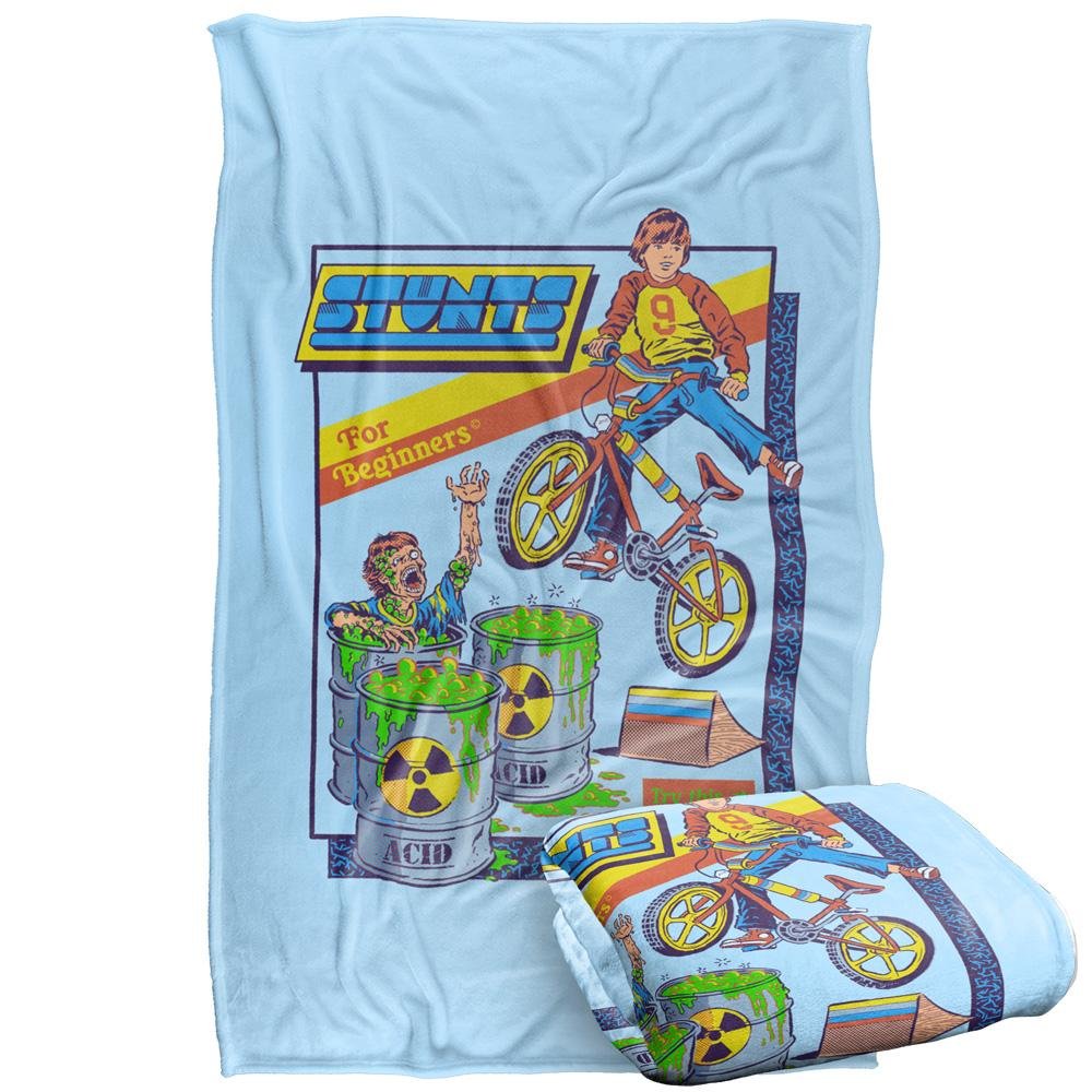 Steven Rhodes Stunts For Beginners Soft Touch Blanket - 147cm x 91cm