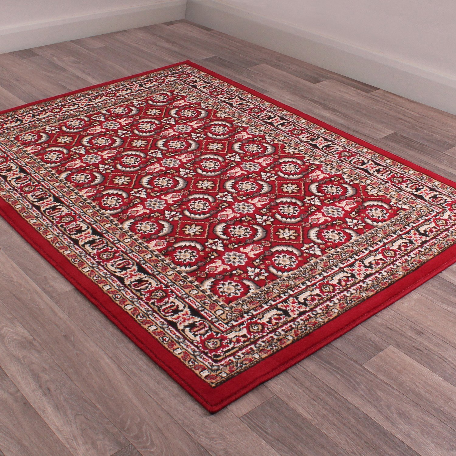 DS Living Venesia Traditional Rug - Red - 110x60cm