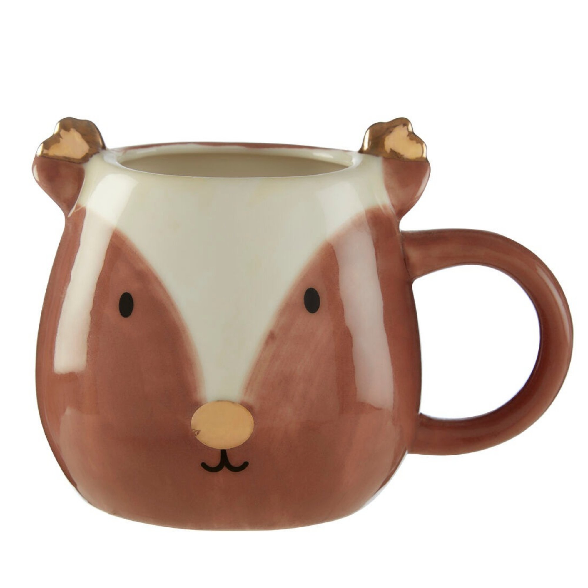 Orsina Rudy Reindeer Mug – Brown