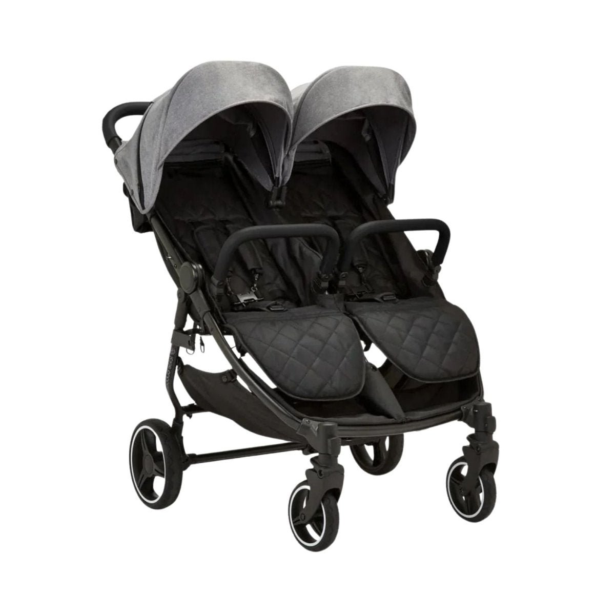 Ickle Bubba Venus Max Double Stroller - Space Grey