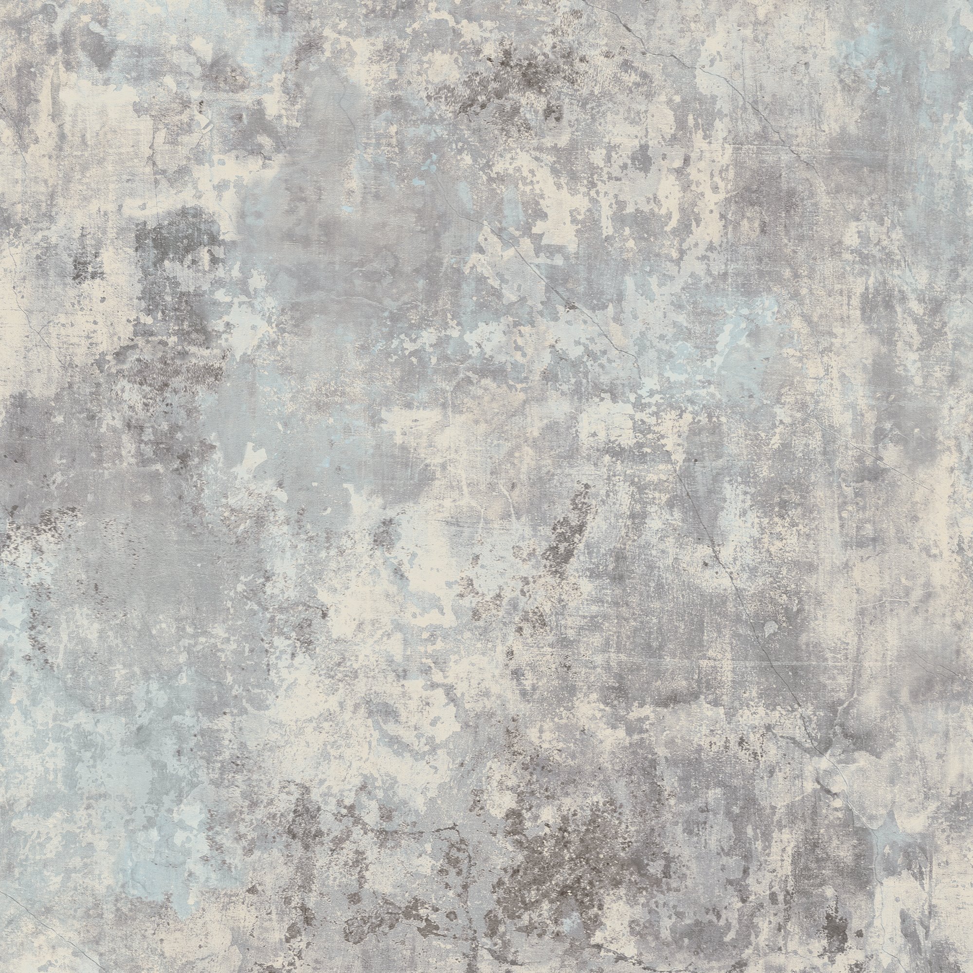 Grandeco Distressed Rustic Industrial Concrete Effect Textured Wallpaper - Grey