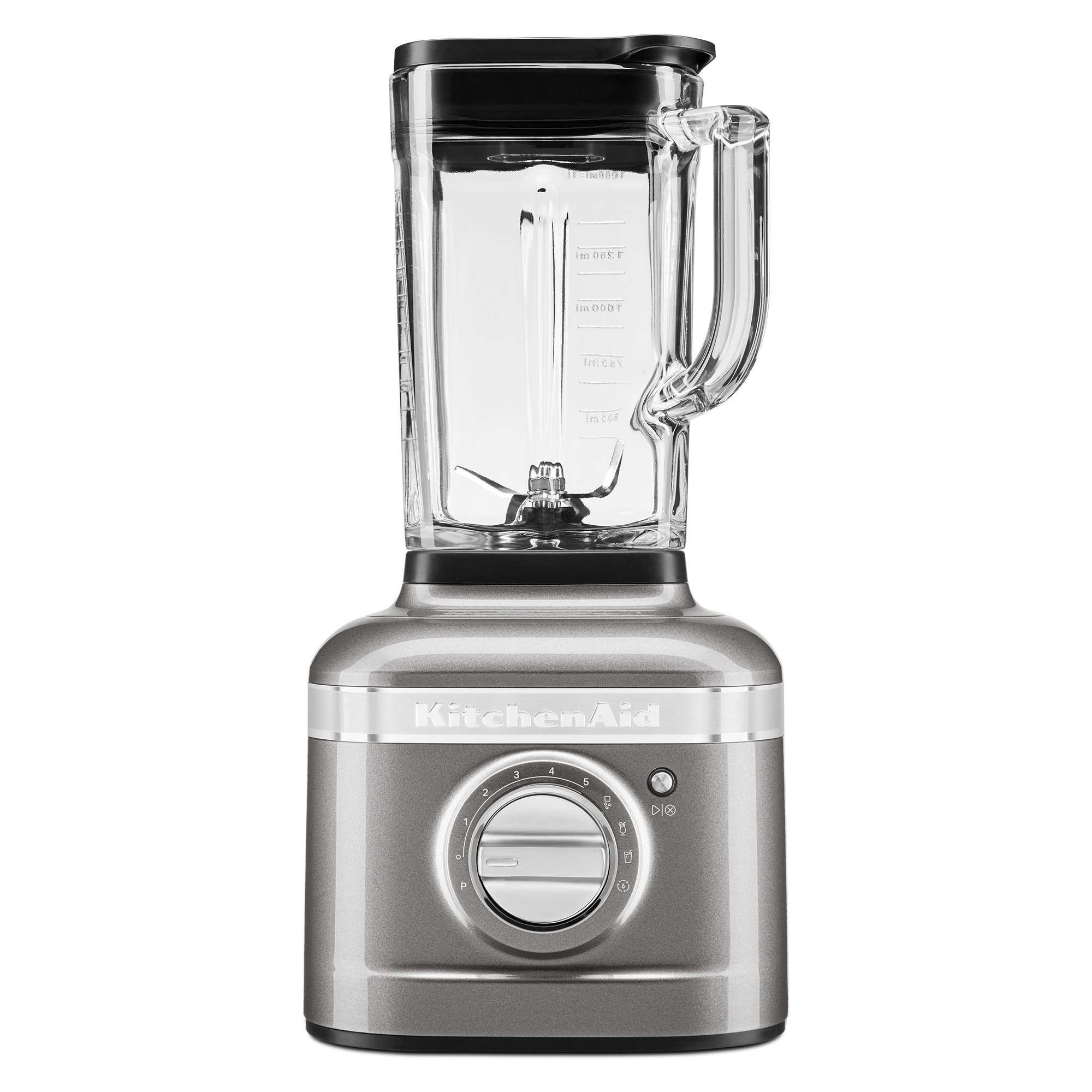 KitchenAid Stand Blender K400 Glass Jar - Medallion Silver