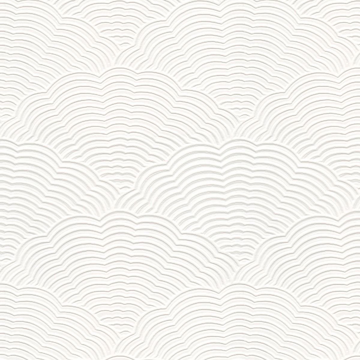 Belgravia Blown Artex Paintable Vinyl Textured Wallpaper - White
