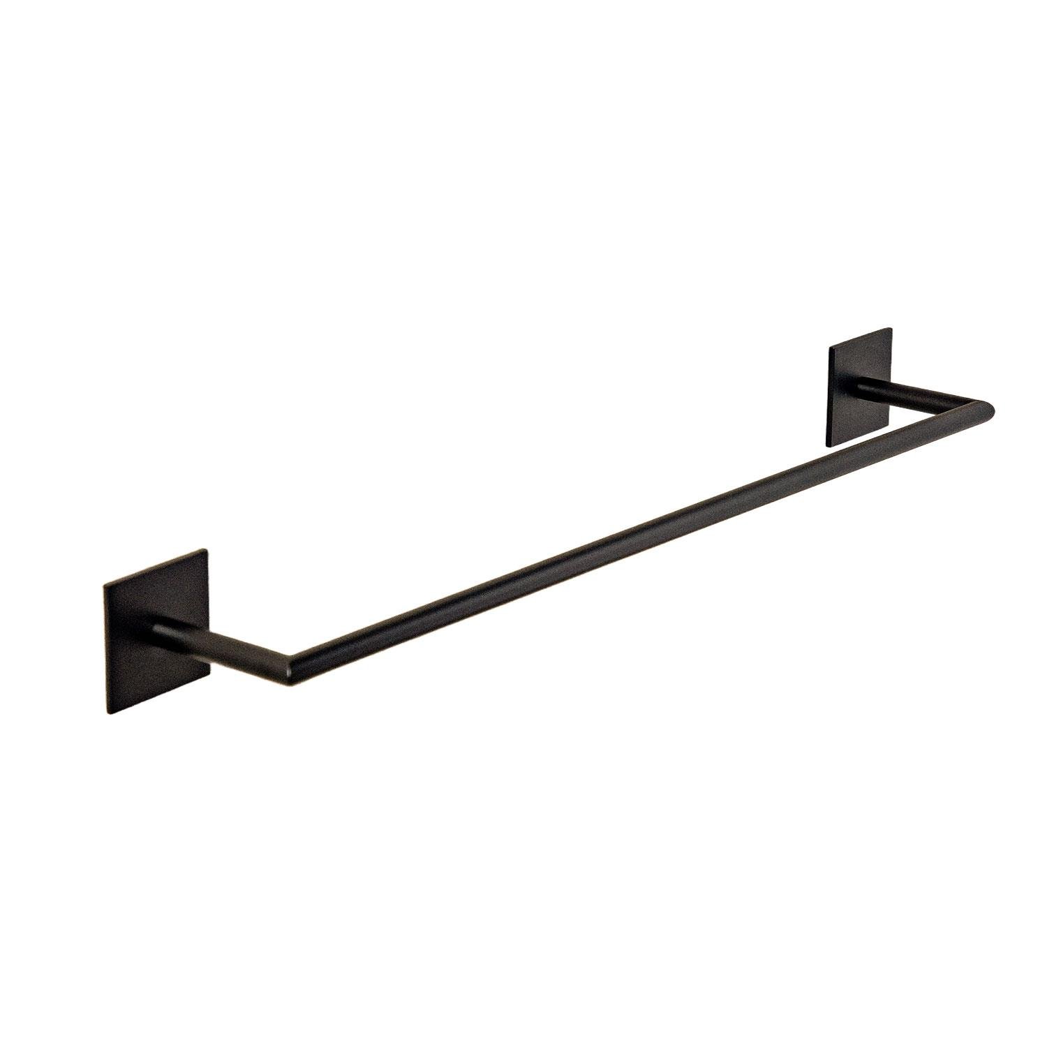 Cosmic Stick Towel Rail - Matt Black