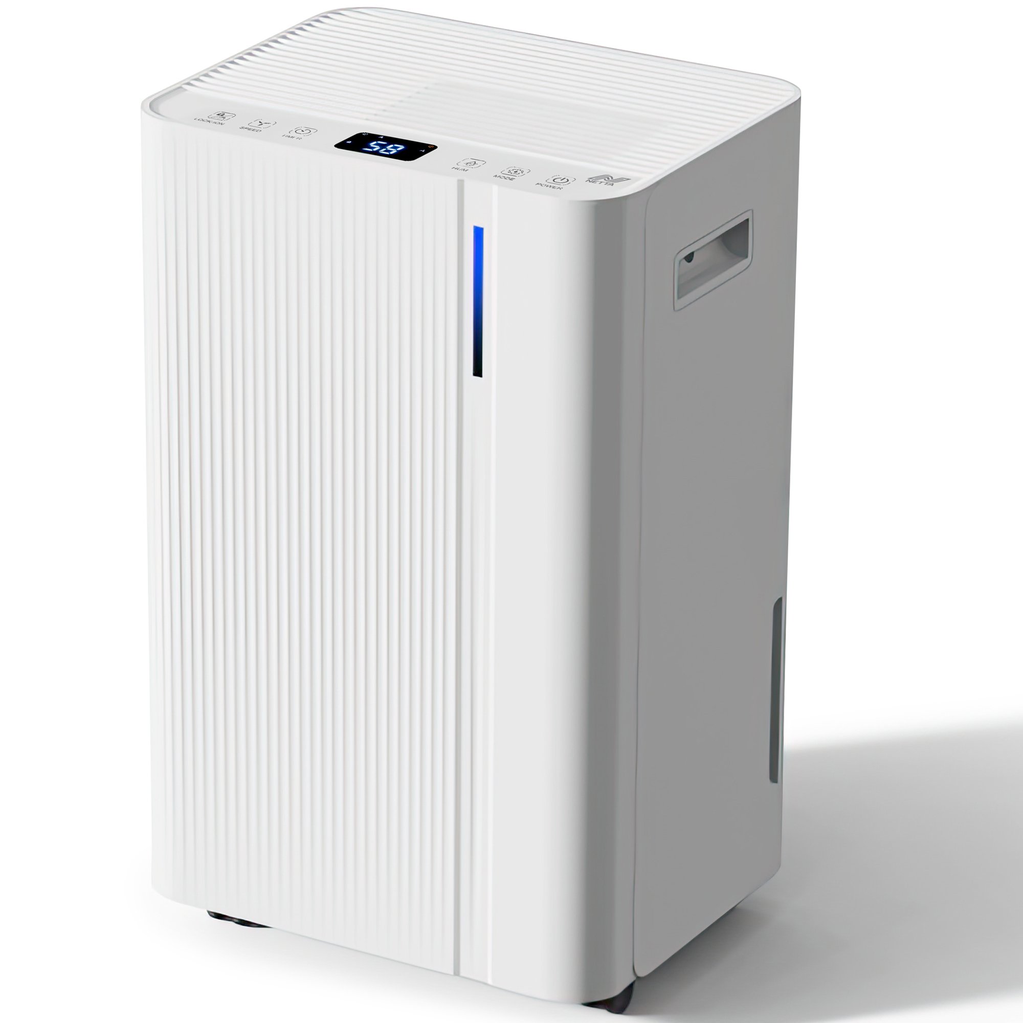 NETTA 20L Dehumidifier with 24-Hour Timer and Continuous Drainage