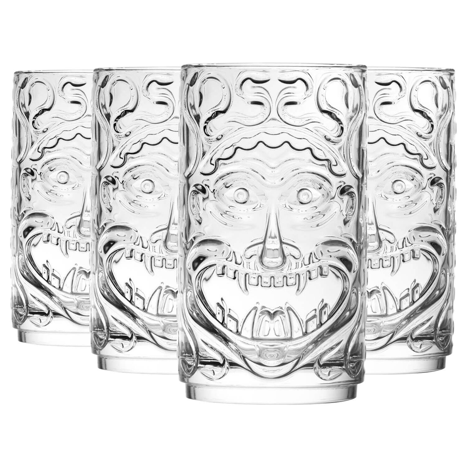 RCR Crystal Tiki Etruria Highball Glasses 460ml - Pack of 4
