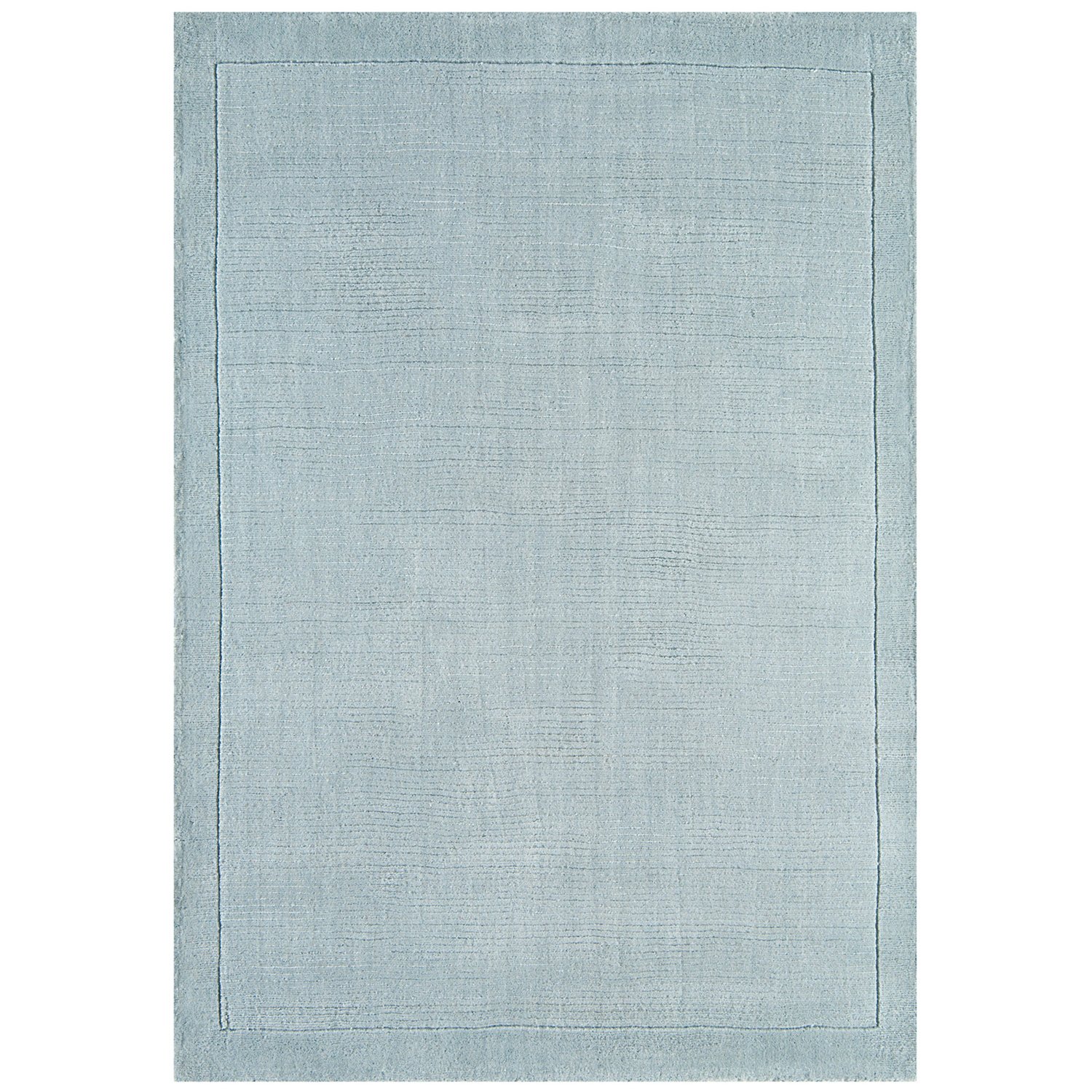 Mega Flooring Blue Handmade Plain Runner - 68 x 240cm