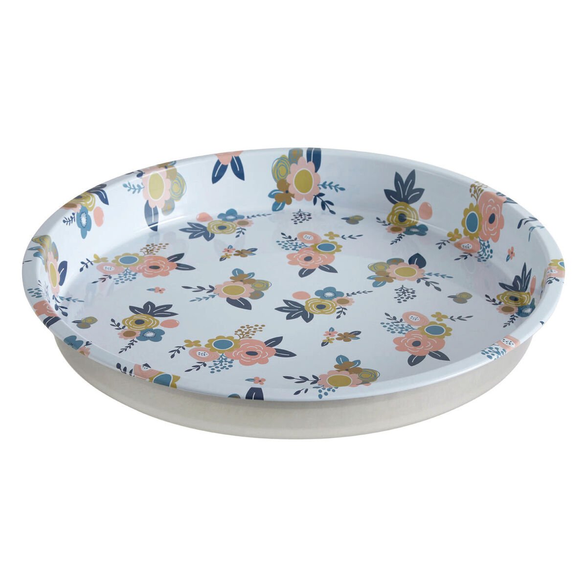 Orsina Paice Round Metal Serving Tray